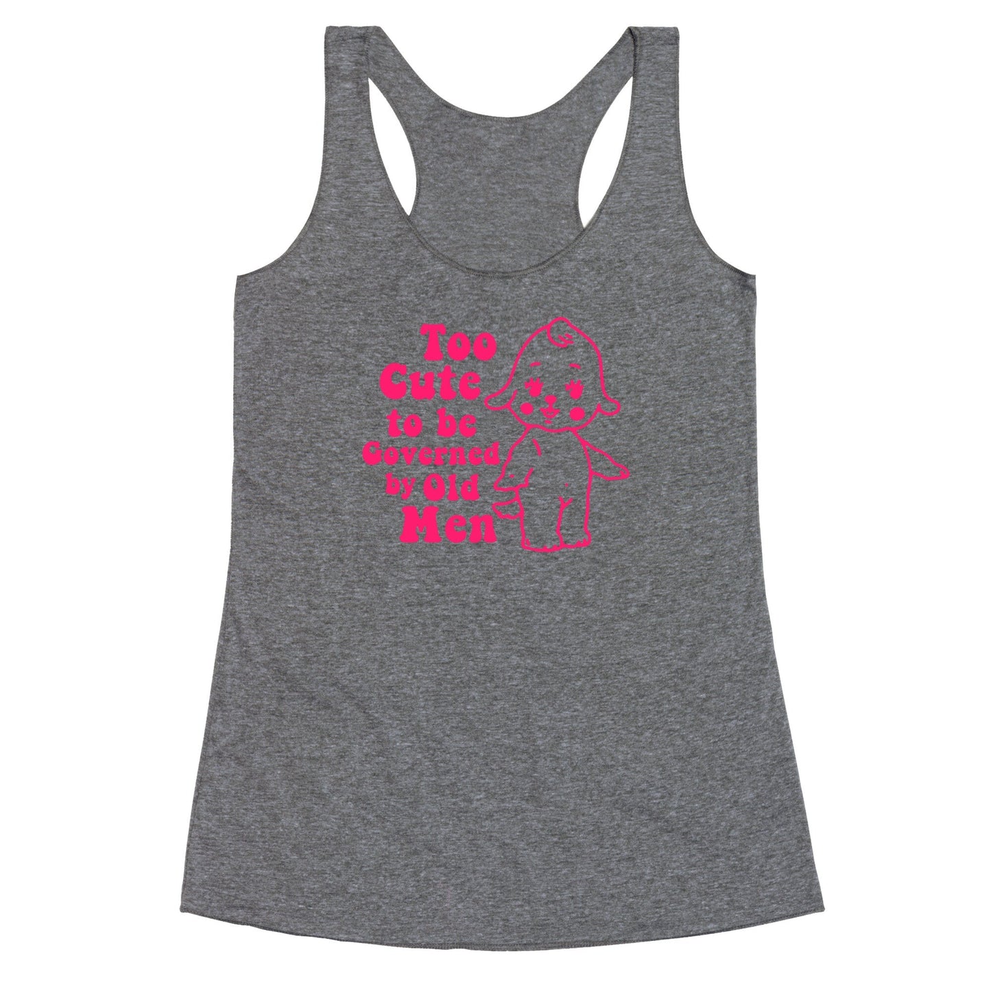 Too Cute Racerback Tank