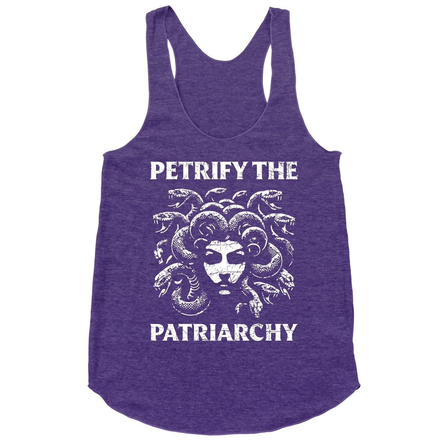 Petrify The Patriarchy Racerback Tank