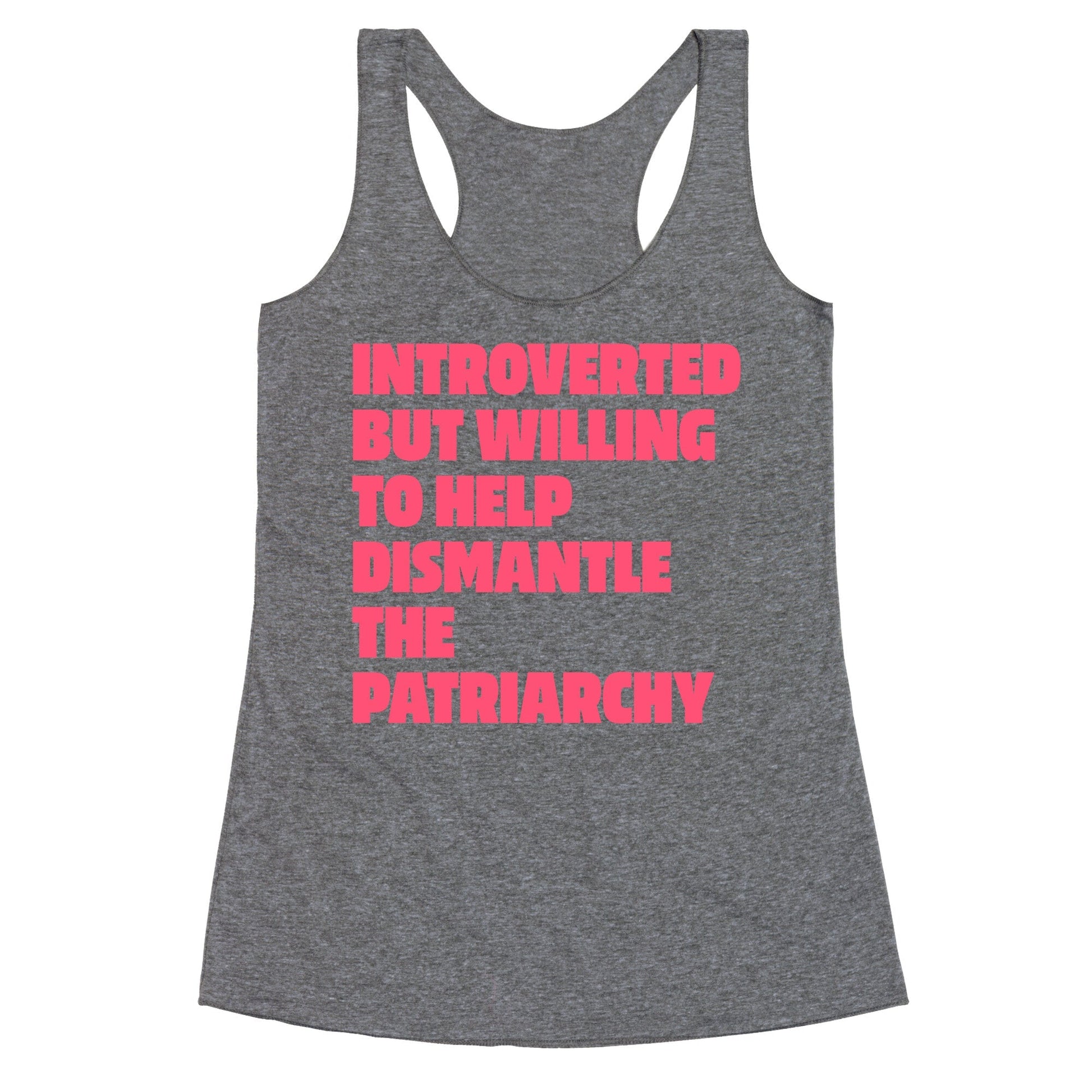 Introverted Racerback Tank
