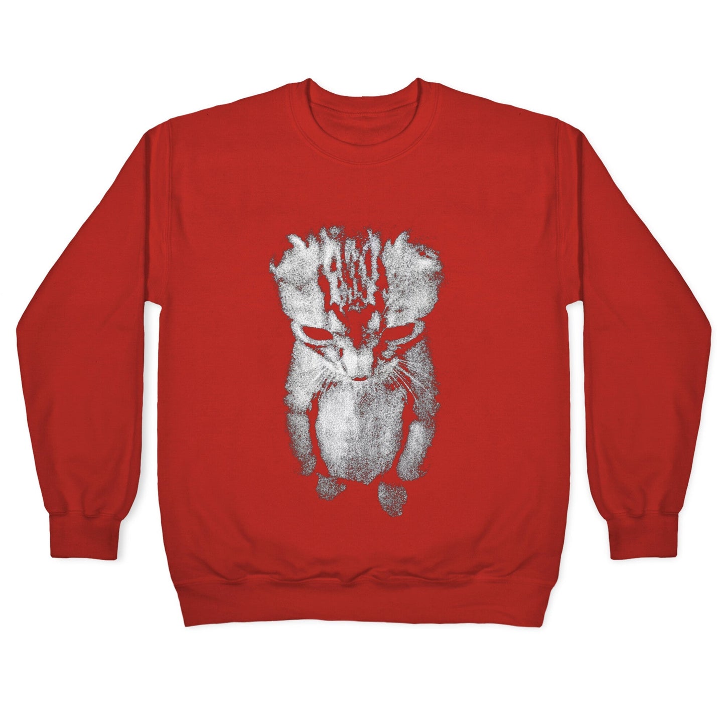 Sad Little Cat Crewneck Sweatshirt