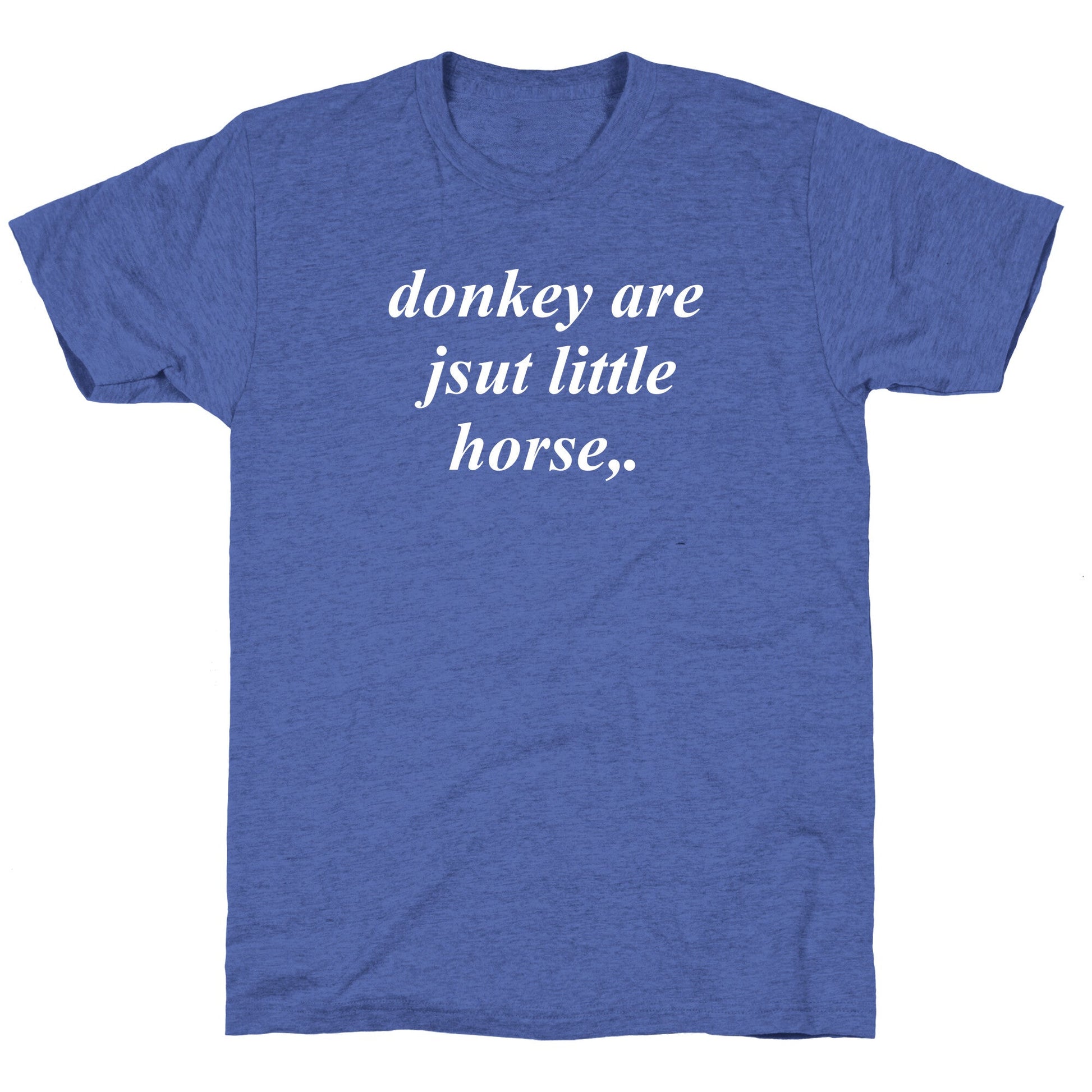 Donkey Unisex Triblend Tee