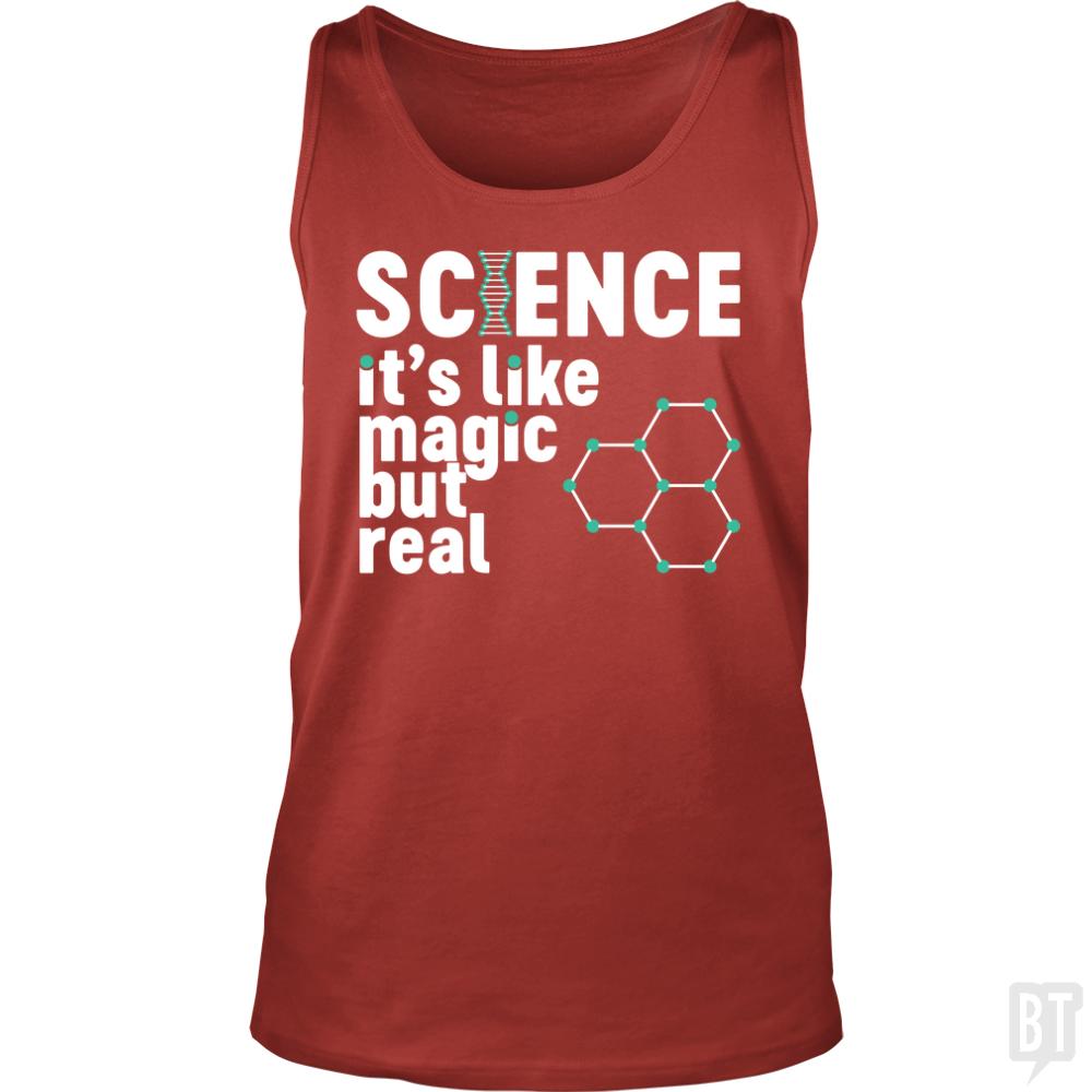 Science Magic Tank Tops