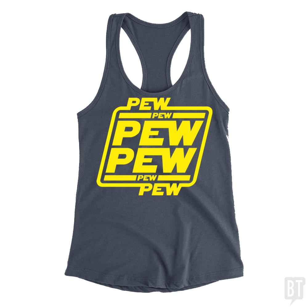 PEW PEW Tank Tops