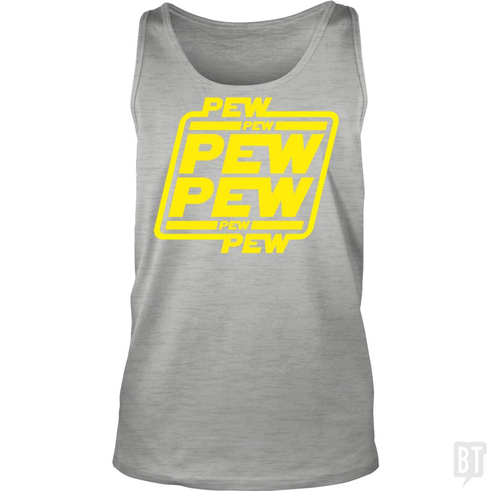 PEW PEW Tank Tops