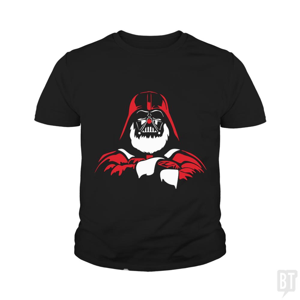 Darth Santa Kids Shirt