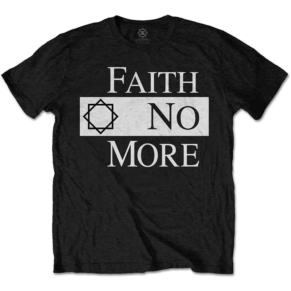 Faith No More Classic Band Logo T Shirt