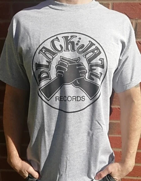 Black Jazz Records T Shirt Retro Funk Soul Label Atlantic Verve Blue Note T076
