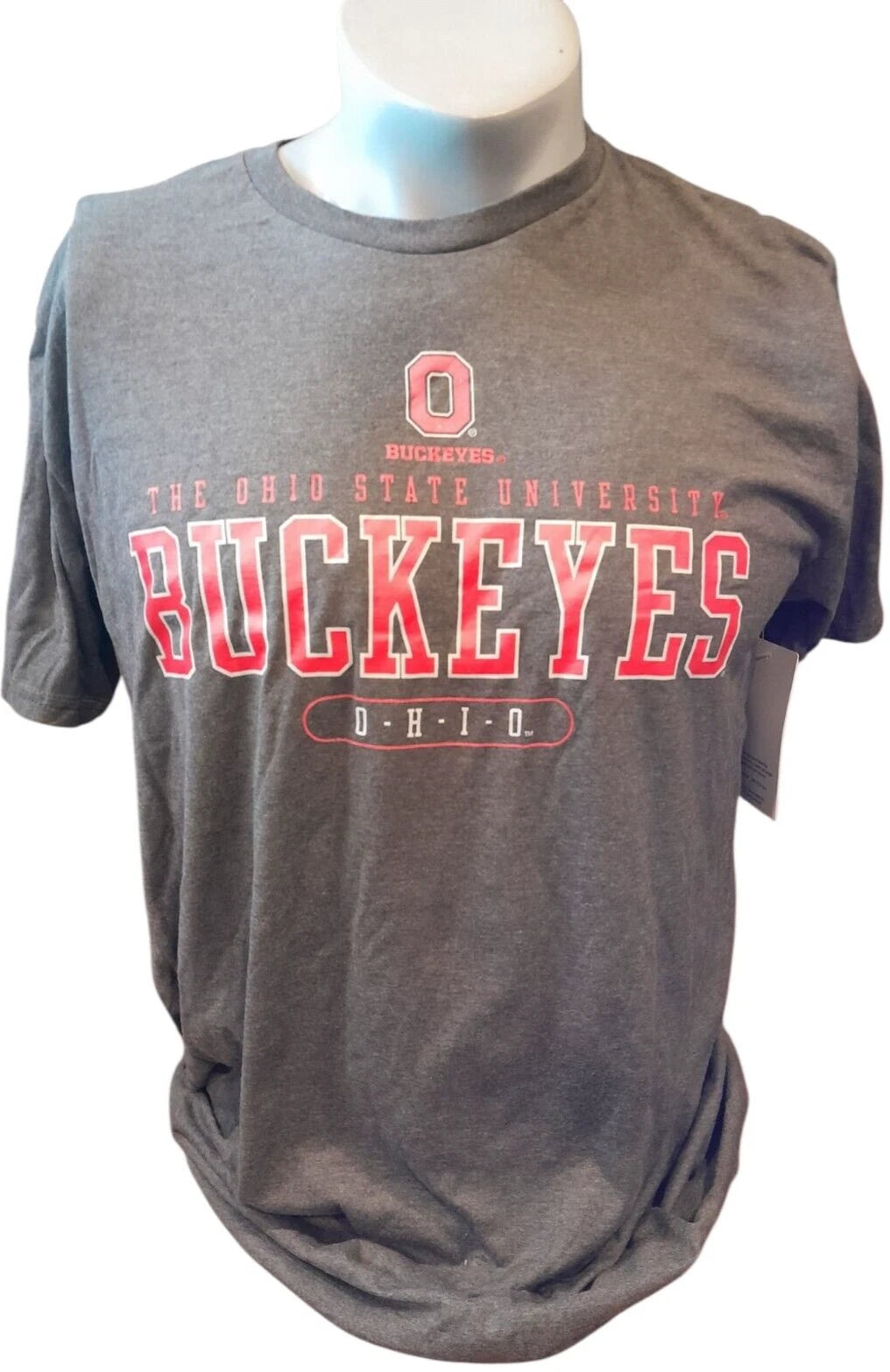 hanes NWT men’s Ohio state buckeyes t Shirt mens Size L