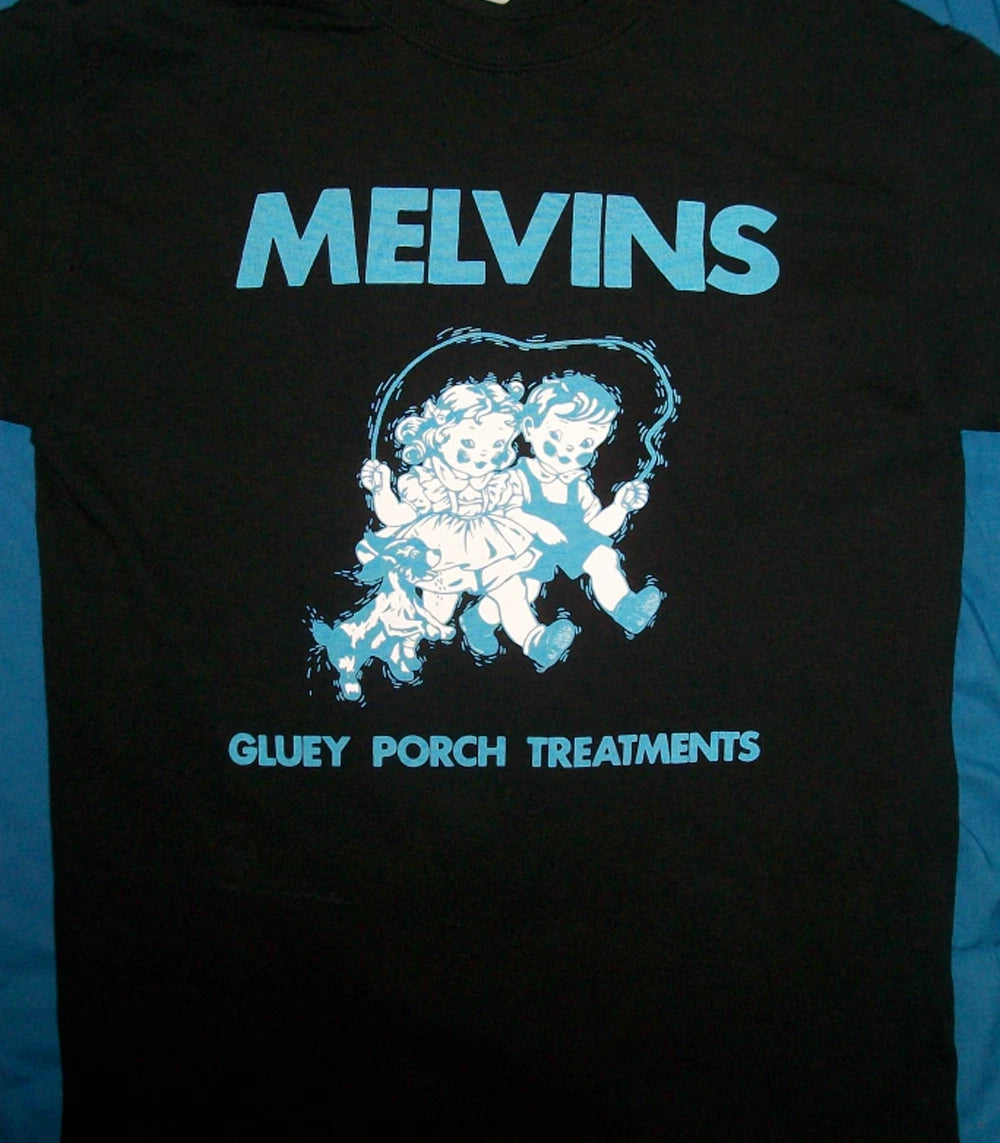Melvins band Gluey Porch Treatments T-shirt black Unisex Cotton CB422