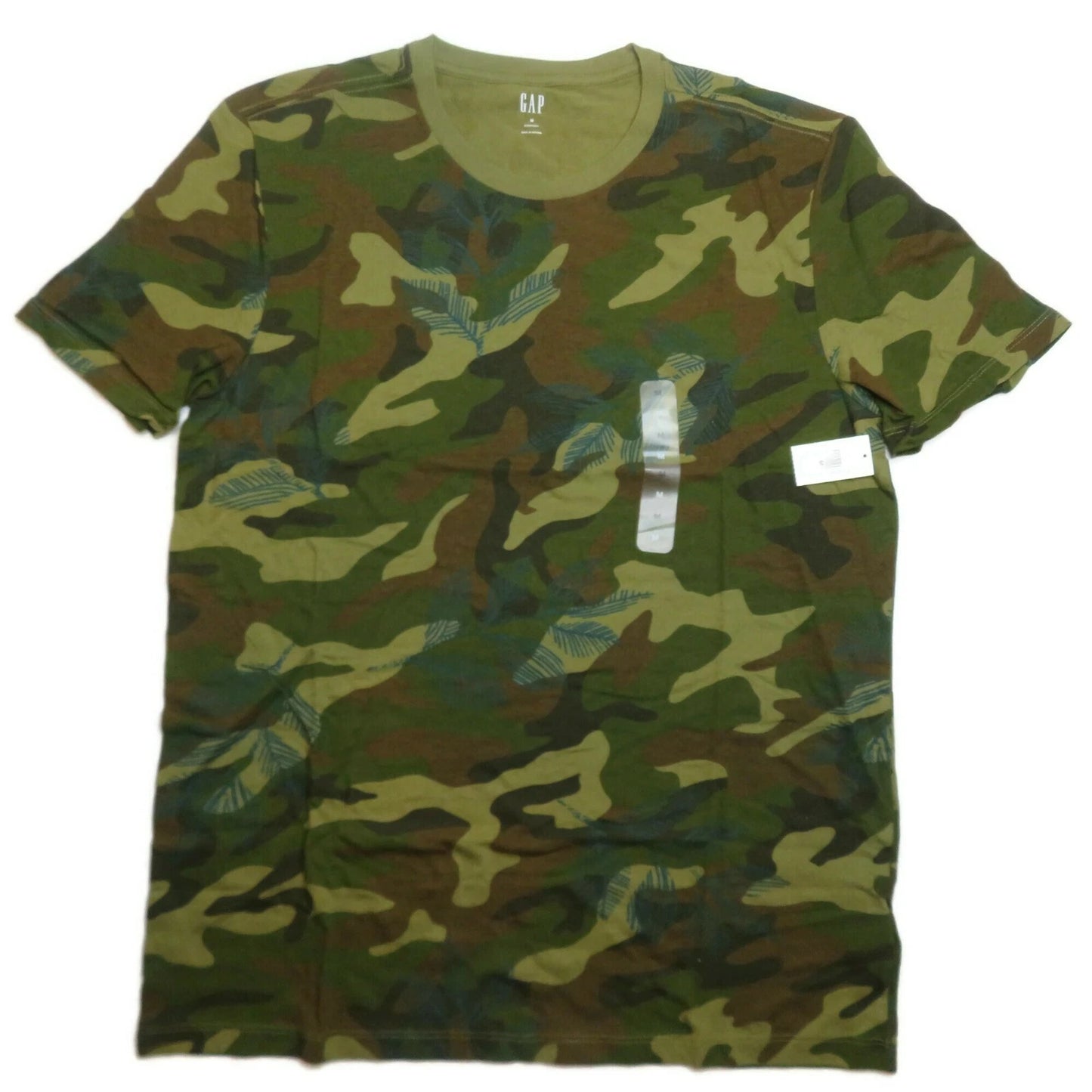 GAP Everyday Camouflage T-Shirt Camo Mens Medium or Large Short Sleeve New NWT