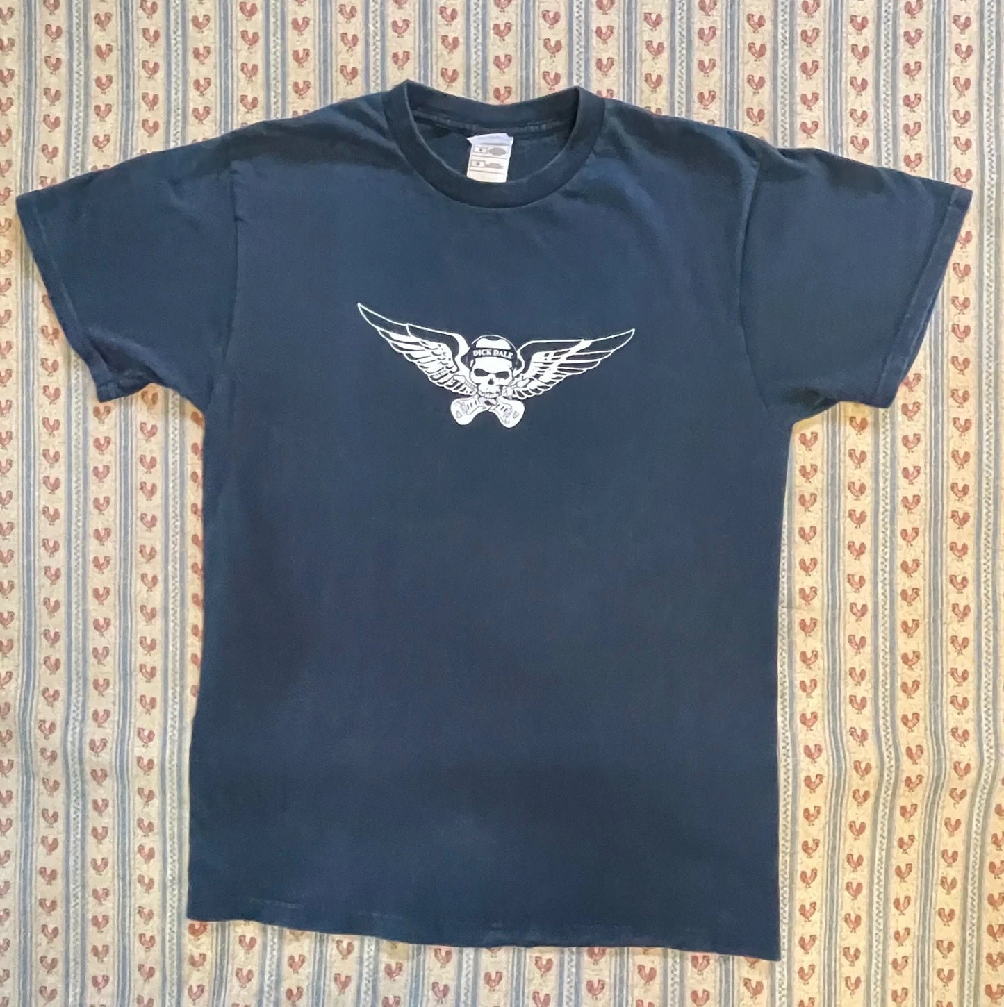 Vintage Dick Dale Shirt 90’s Y2K Punk Surf Rockabilly Black Size M