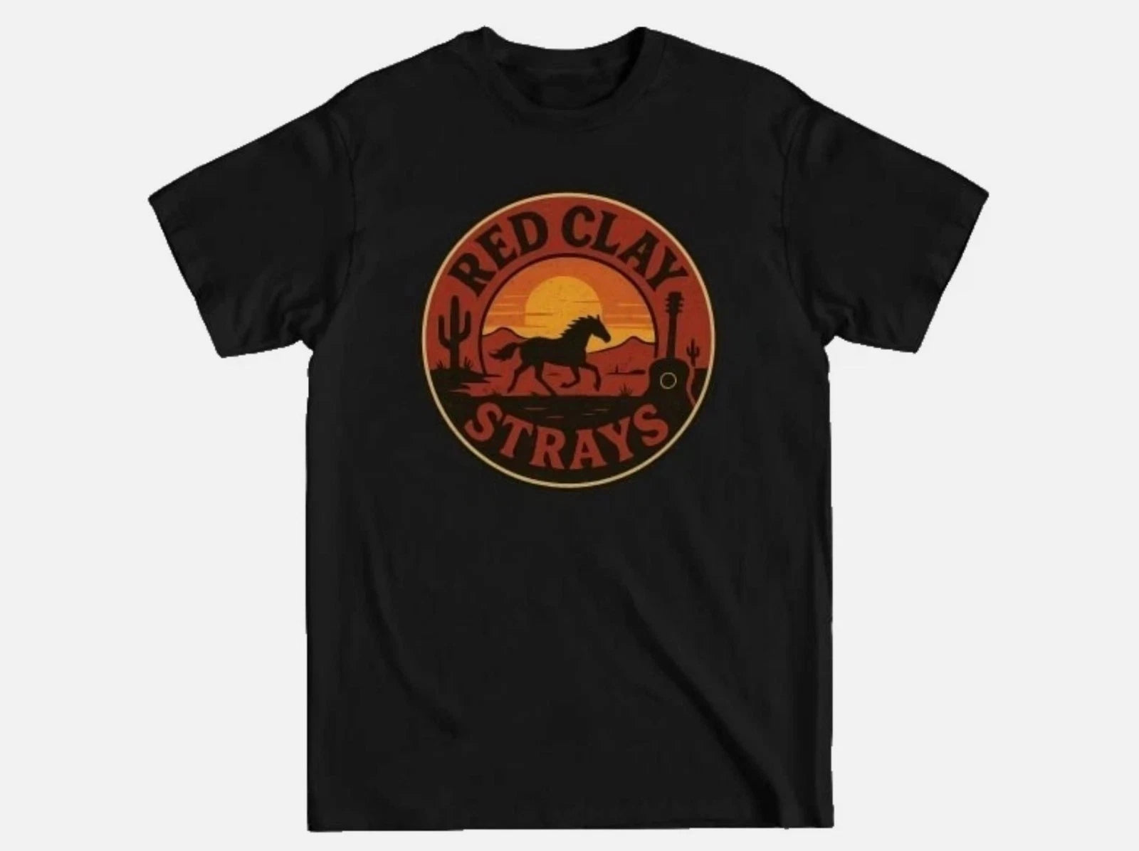 2025 The Red Clay Strays Basic Logo T Shirt Full Size S-5XL