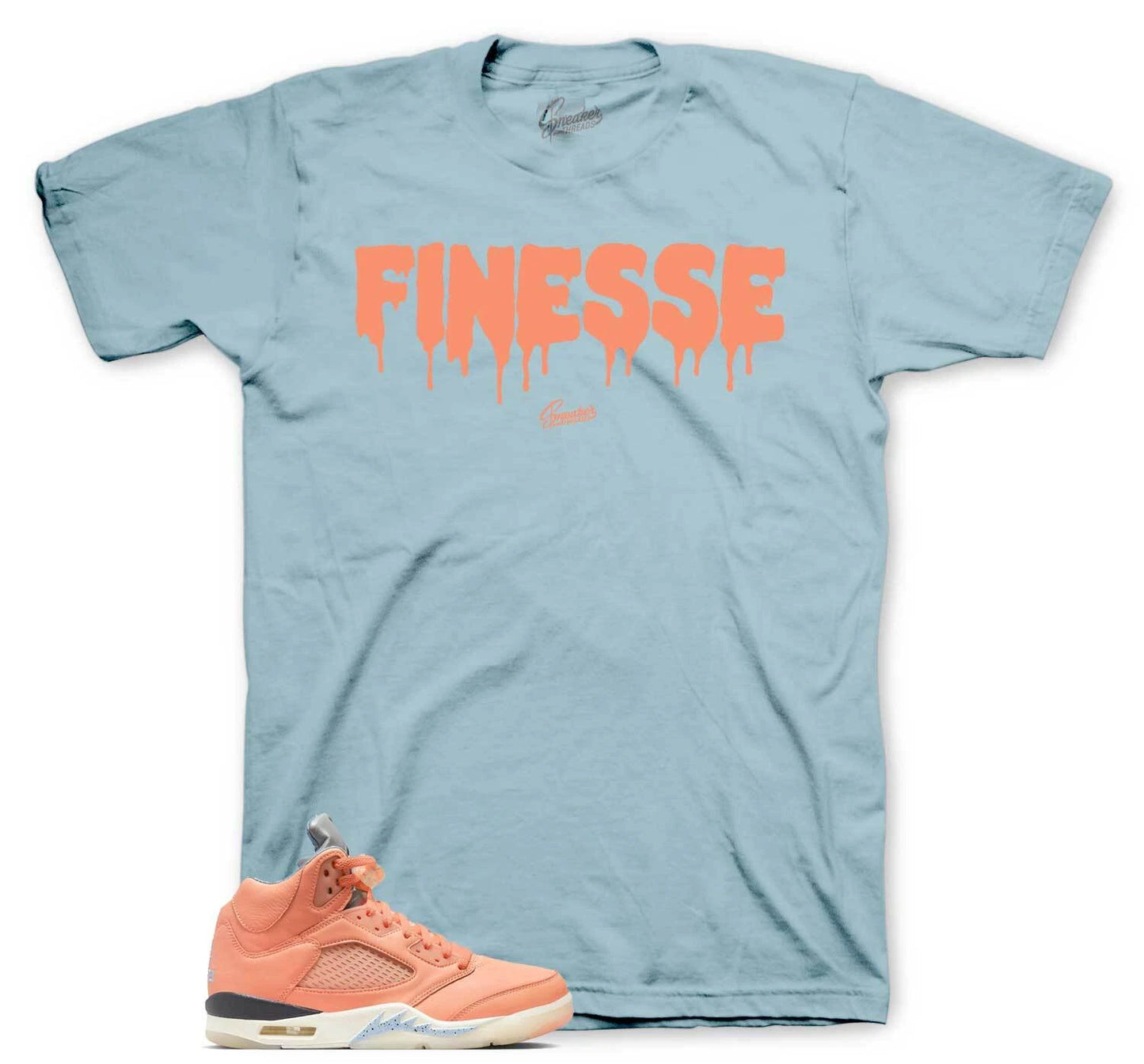 Shirt To Match Jordan 5 Crimson Bliss Shoes - Finesse Tees