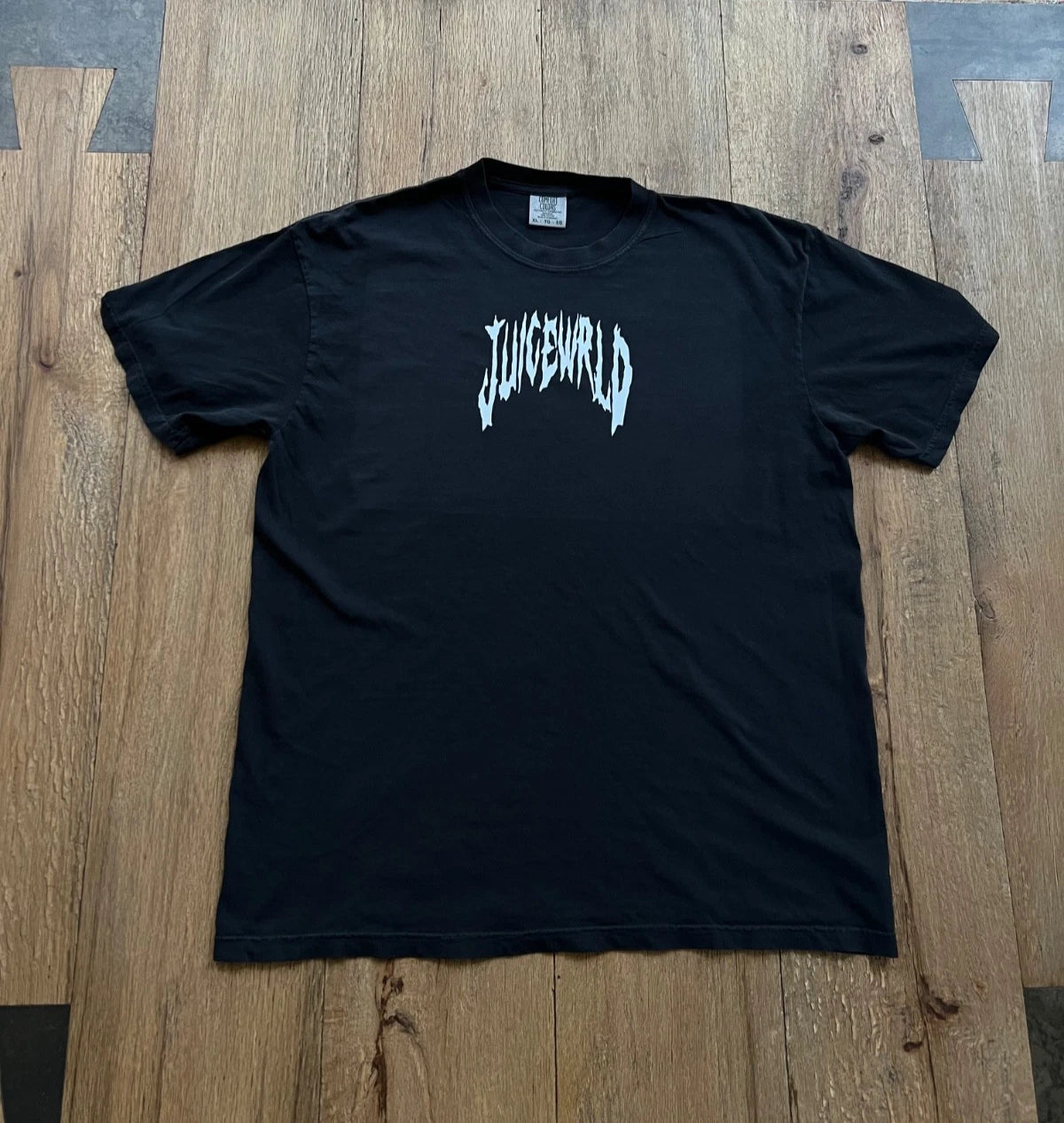 Juice Wrld Simple/OG Logo Graphic Black T-shirt Comfort Colors Sz XL