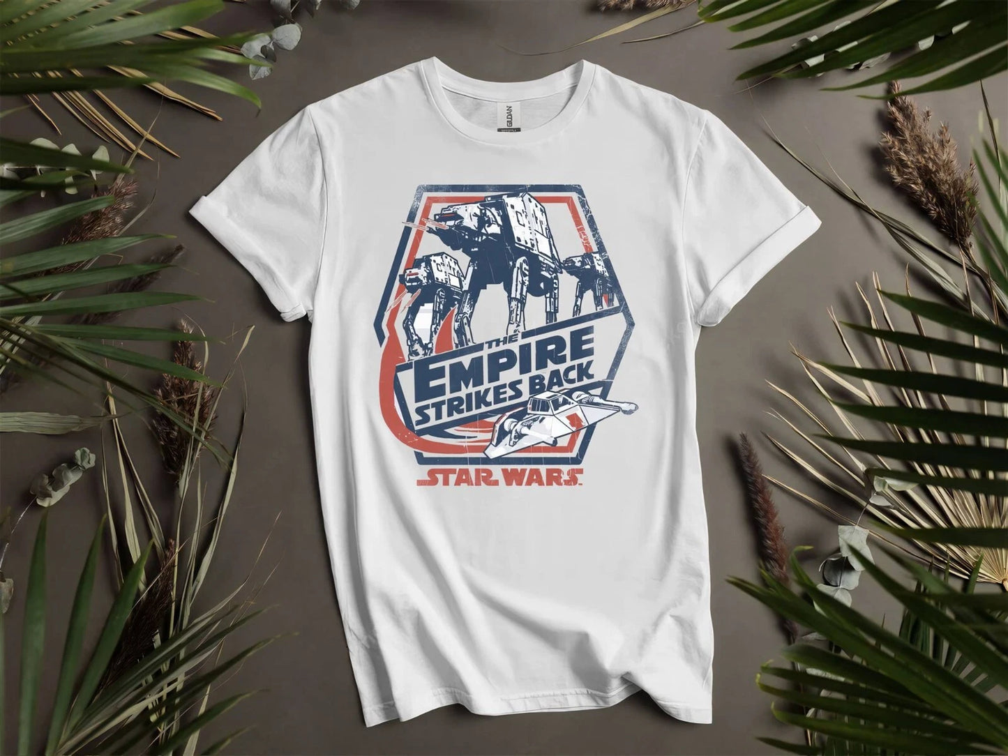 Retro Star Wars AT-AT Walkers Hoth T-shirt T shirt Men Women Unisex Tshirt K705