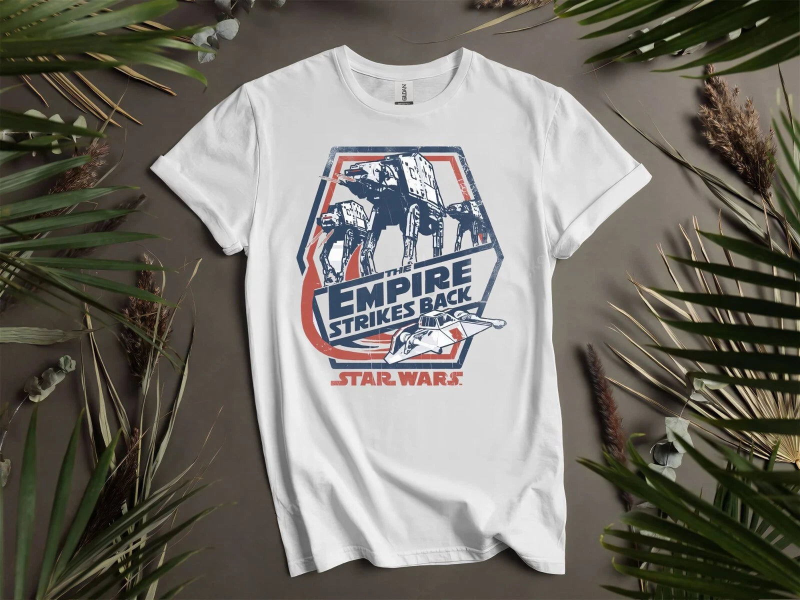 Retro Star Wars AT-AT Walkers Hoth T-shirt T shirt Men Women Unisex Tshirt K705