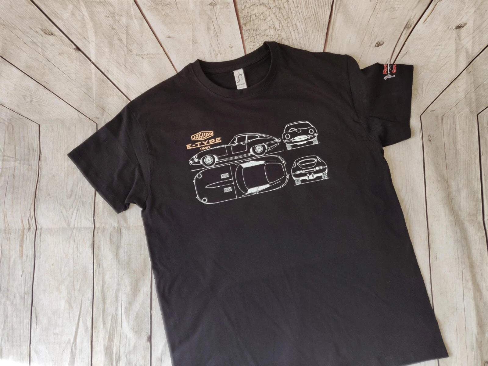 Jaguar E Type Classic Series 1 custom t-shirt