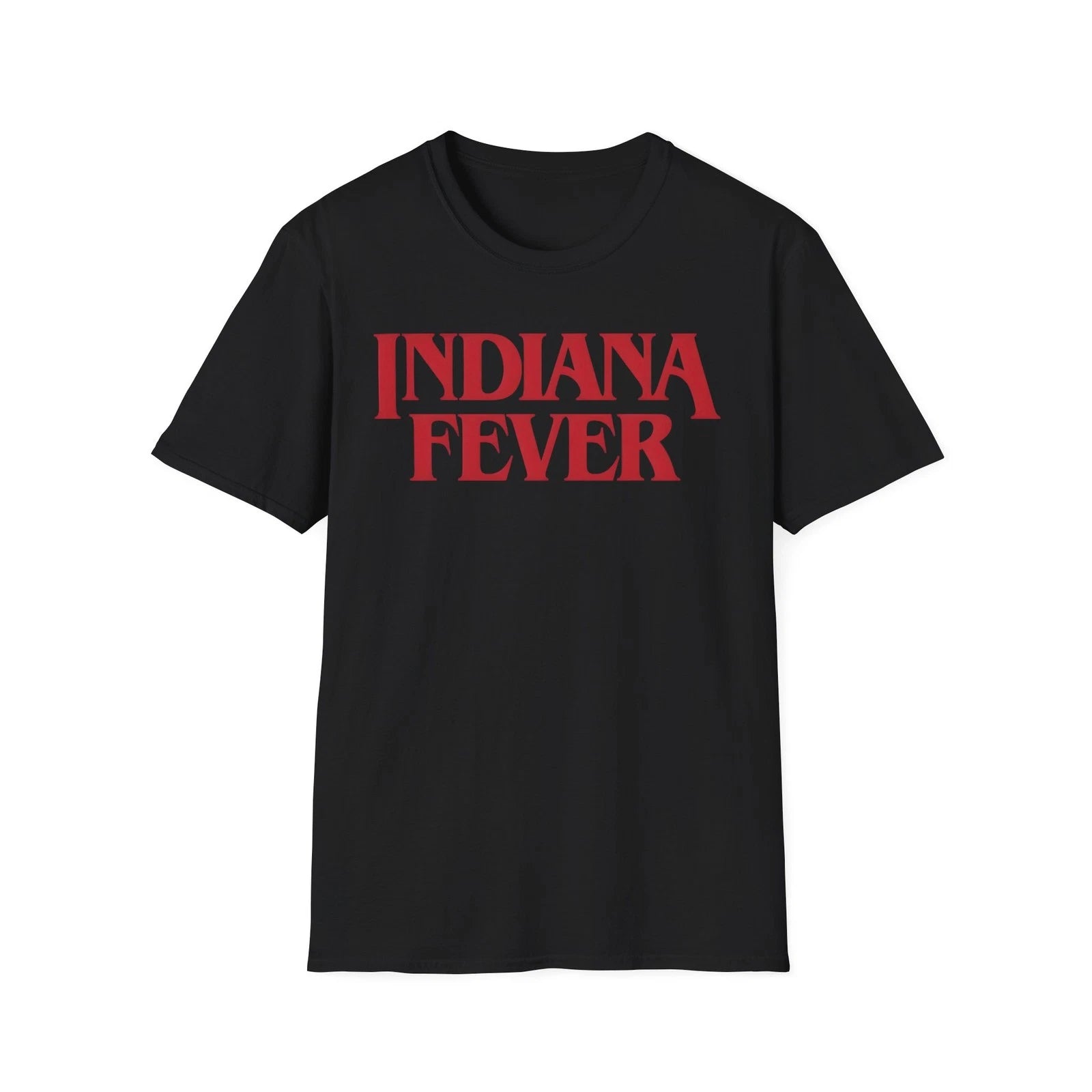 Front & Back Caitlin Clark Indiana Fever Stranger Things Unisex Custom TShirt