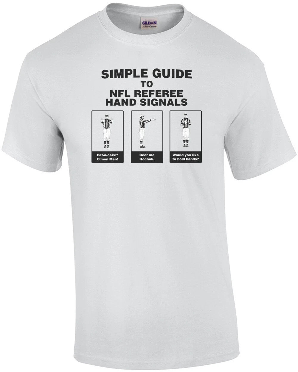 Simple Guide To NFL Hand Signals Shirt