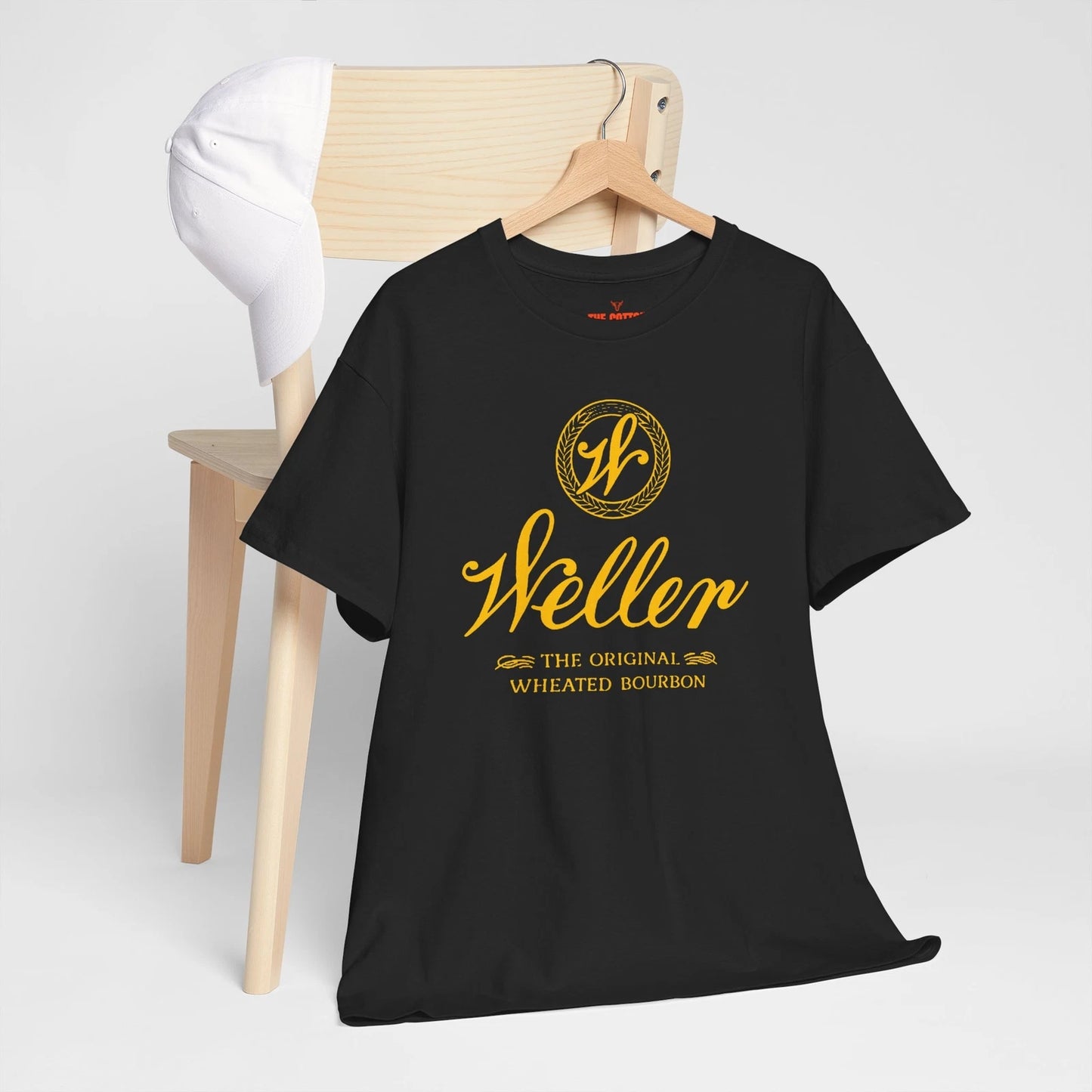 NEW WL Weller Unisex Heavy Cotton Tee, Buffalo Trace Blantons