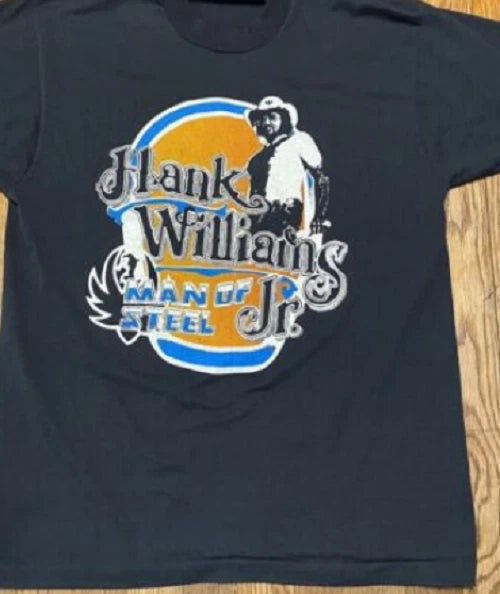 Vintage 80s Hank Williams Jr Bocephus T Shirt