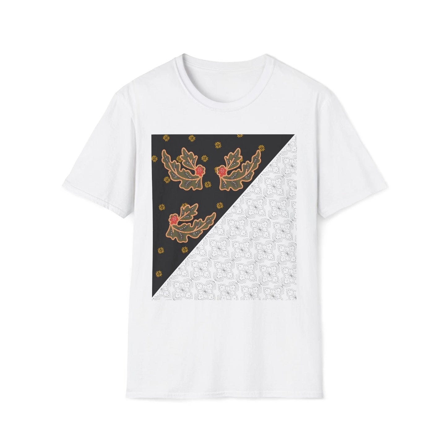 Minimalist Batik Unisex Softstyle T-Shirt