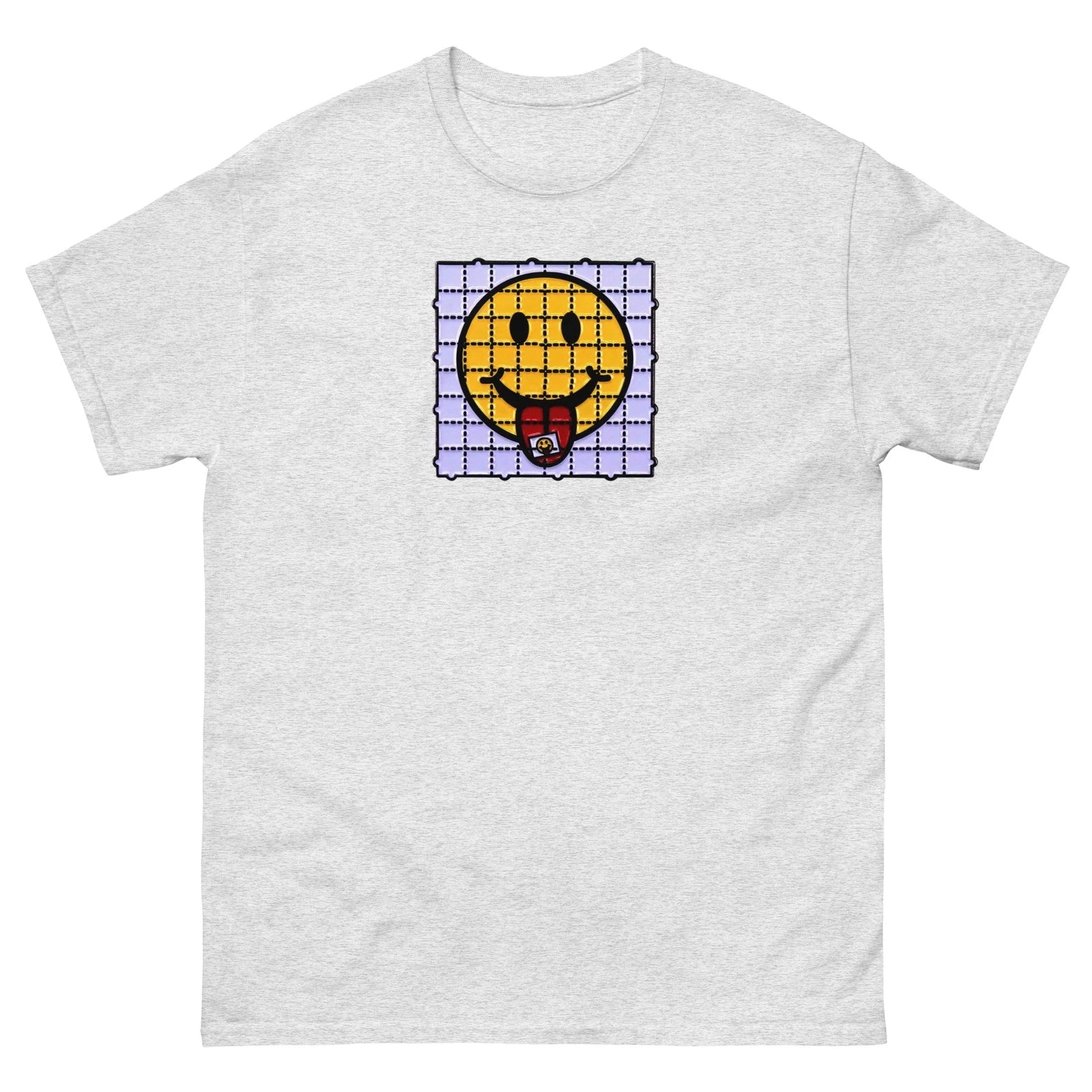 LSD Smiley Blotter T-Shirt Trippy Acid Graphic Tee