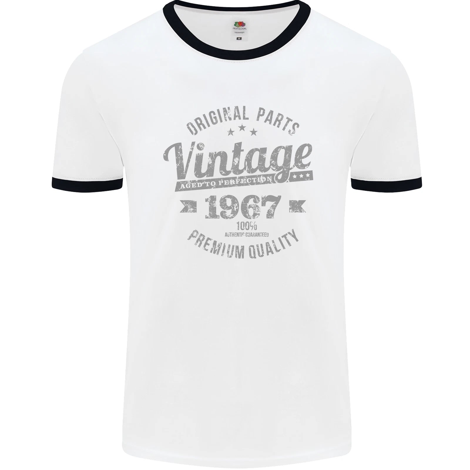 Vintage Year 59th Birthday 1967 Mens Ringer T-Shirt