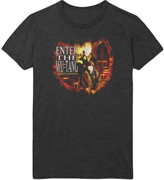 Wu-Tang Clan - Enter The 36th Chamber Soft Grey T-Shirt - Size Extra Large XL