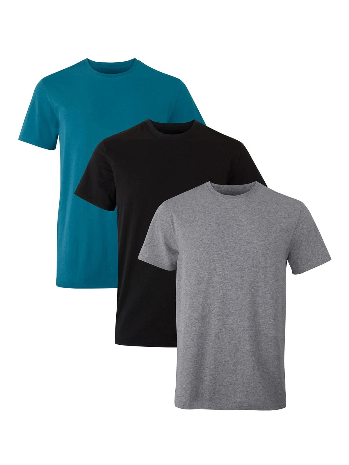 Hanes Originals Men’s Moisture-Wicking Stretch Cotton T-Shirts (3-Pack)