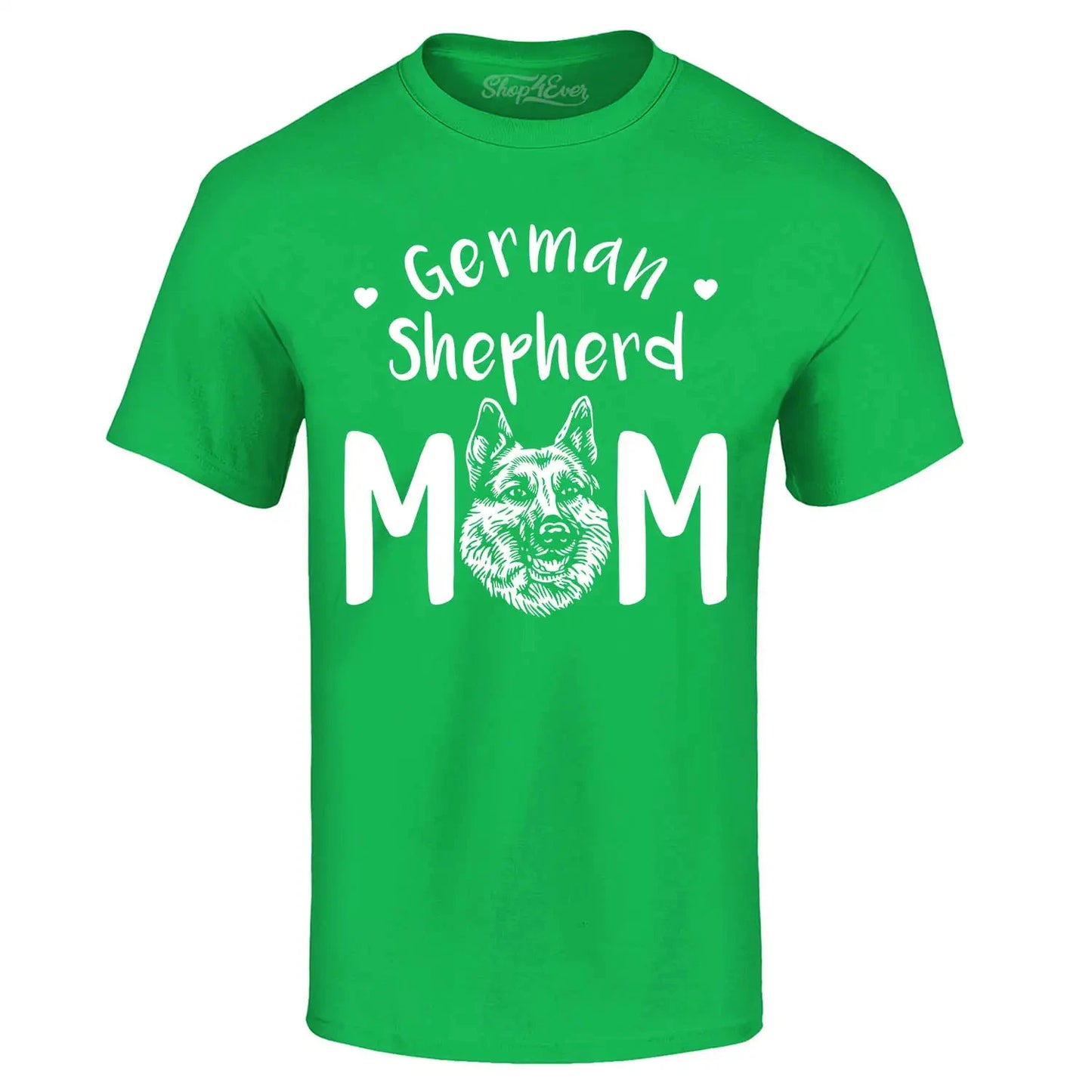 German Shepherd Mom T-shirt Dog Mom Fur Mama Rescue Mom Shirts