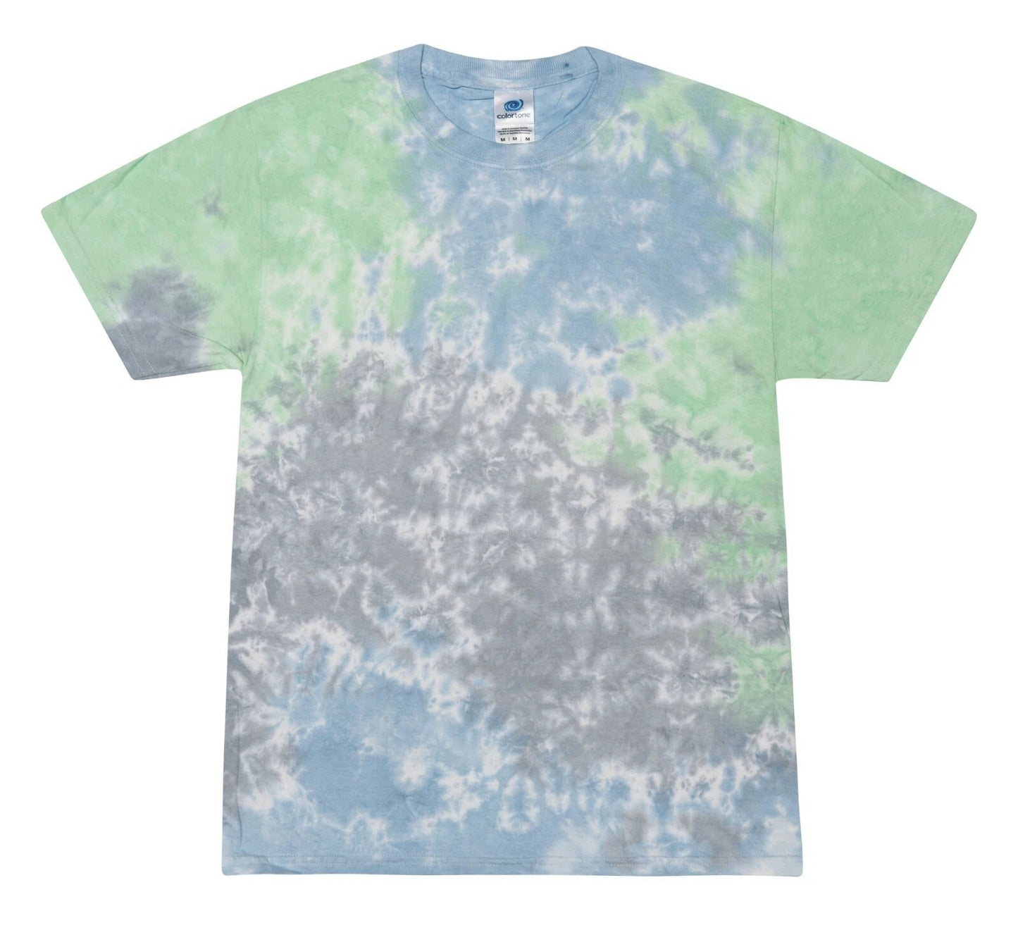 Tie Dye T-Shirts Dappled Slushy Kids & Adult 100% Pre-Shrunk Cotton Colortone