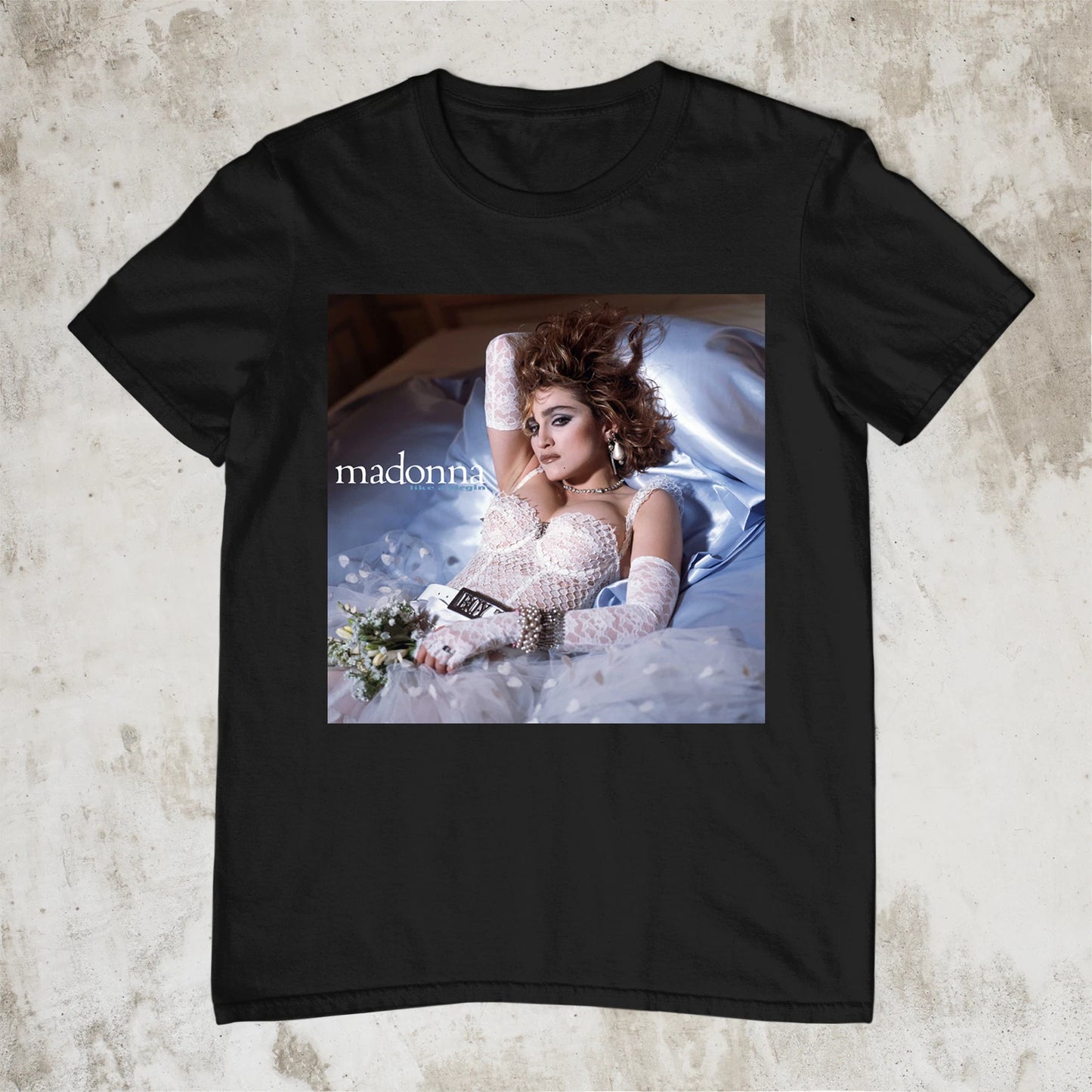 Madonna - Like A Virgin Cover Black Unisex S-234XL T-Shirt