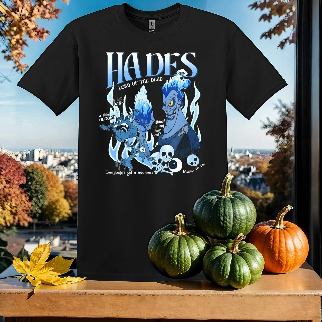 Disney Hades Lord Of The Dead T-shirt T shirt Men Women Unisex Tshirt SY159