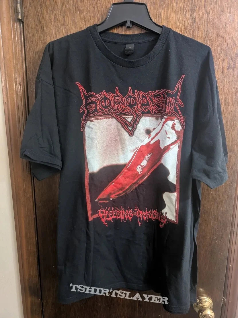 GORGASM Bleeding Profusely Vintage Two Sides T-Shirt S-5XL Reprint