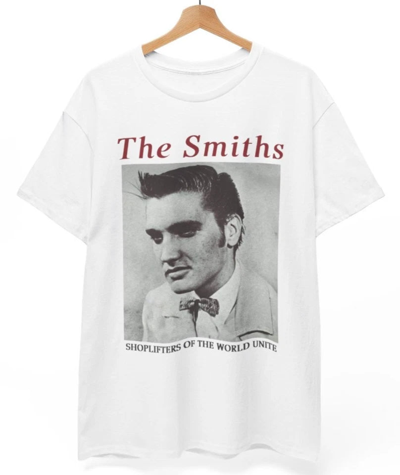 The Smiths Shirt Shoplifters of the World Unite Morrissey Johnny Marr Unisex Tee