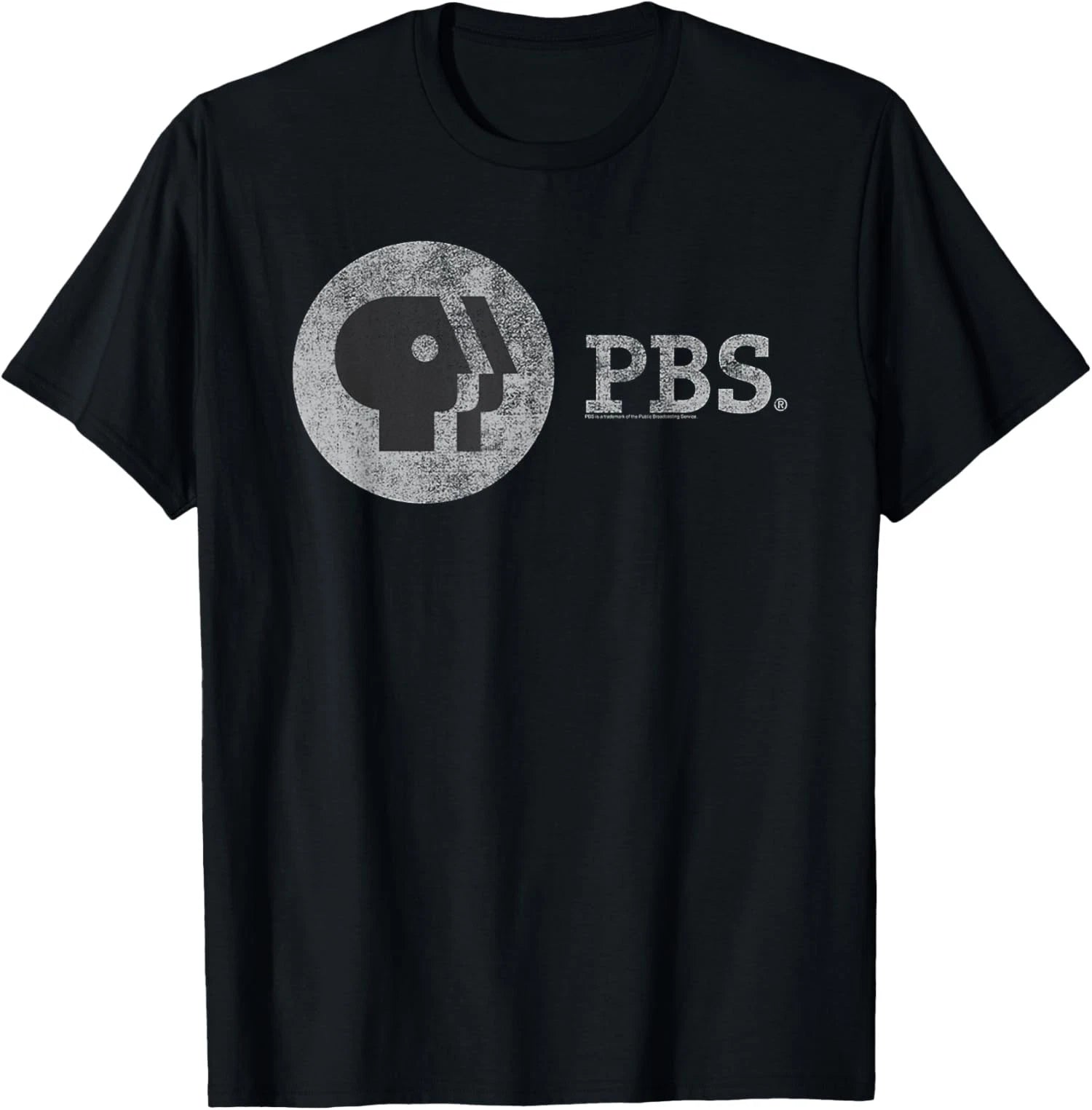 PBS Distressed Vintage Logo Public Broadcasting Unisex T-Shirt