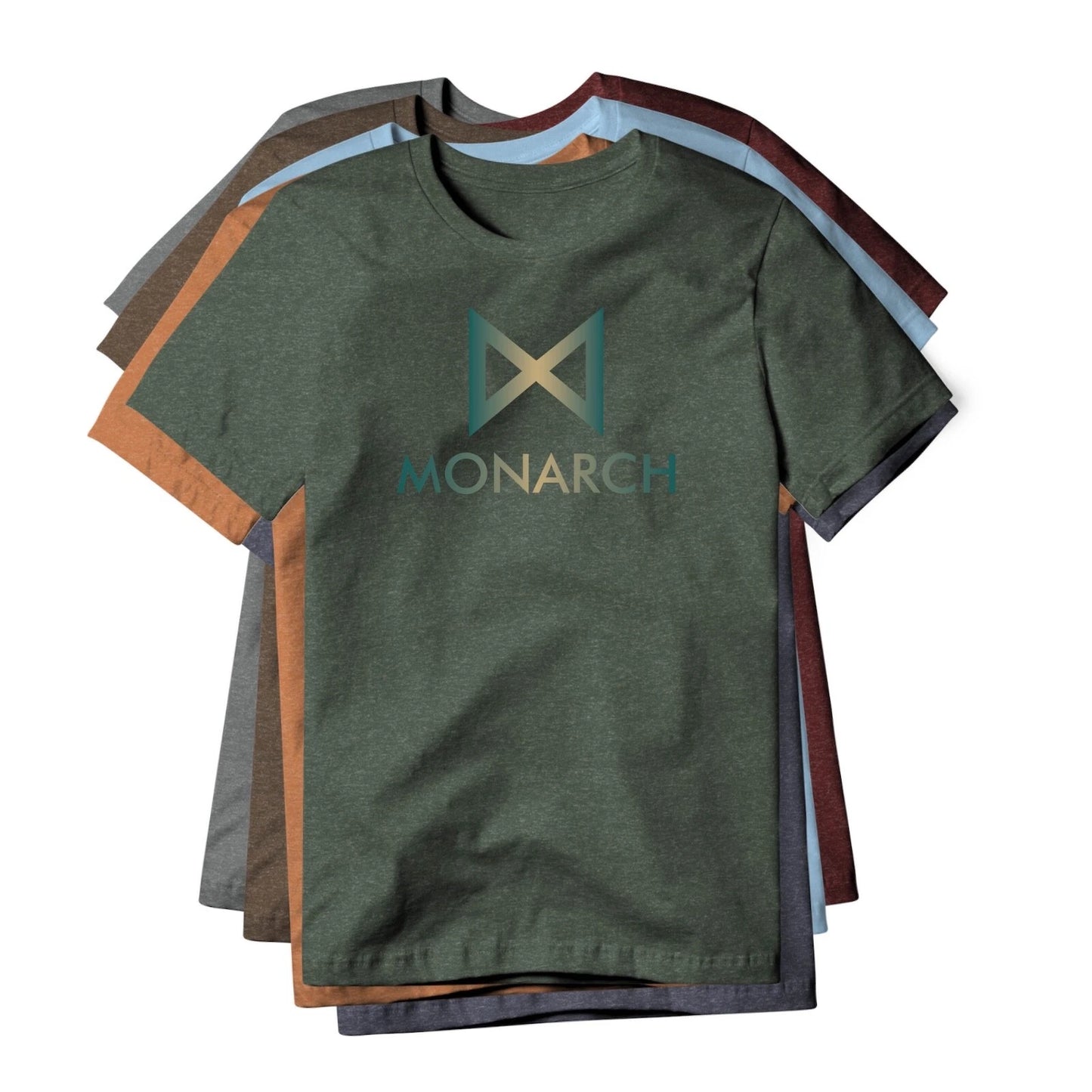 Monarch Logo (Gradient) : Godzilla and Kong MonsterVerse, Cotton/Poly Blend Tee