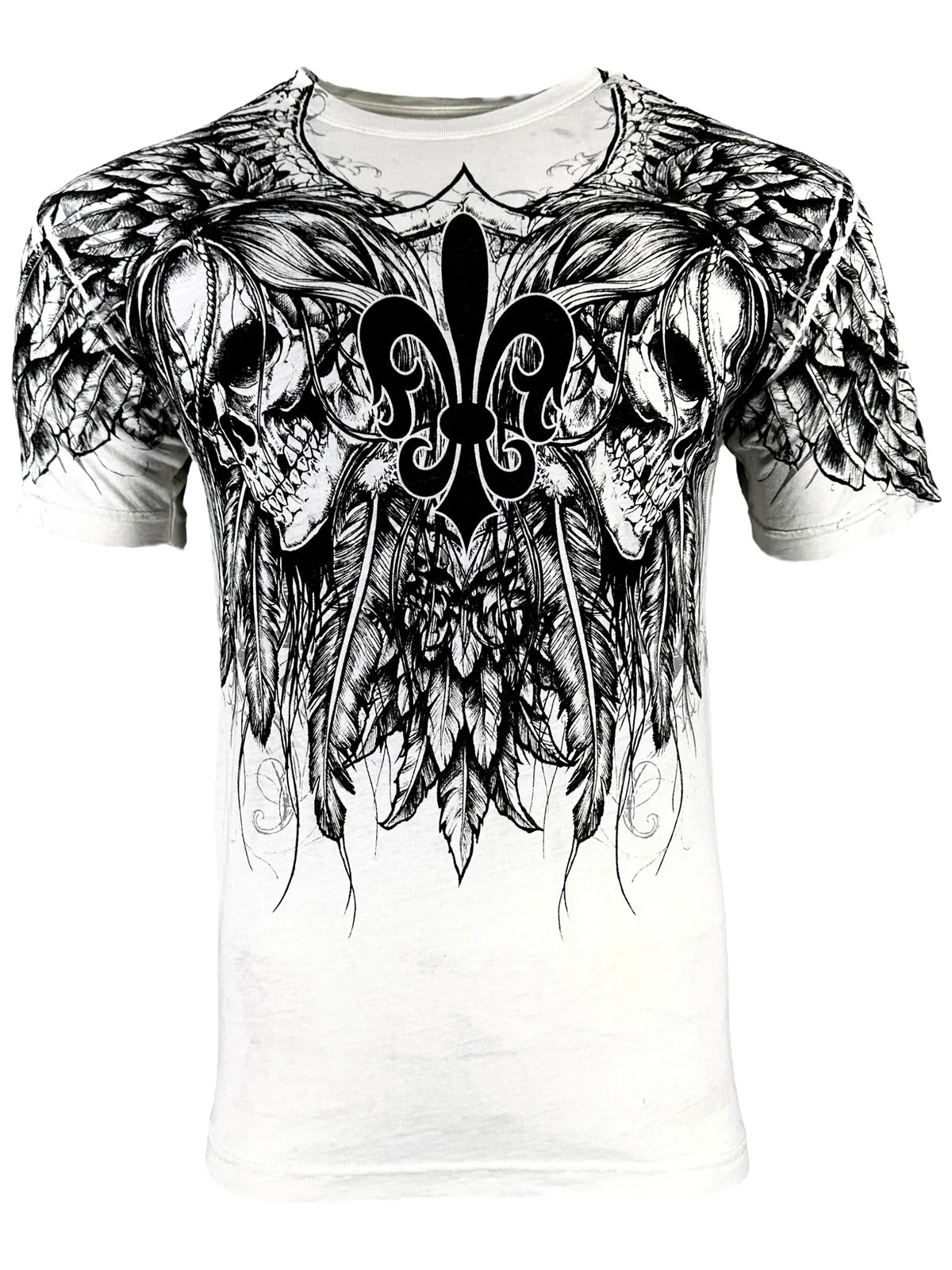 Xtreme Couture By Affliction Men's T-shirt Gather Biker Wings S-6XL