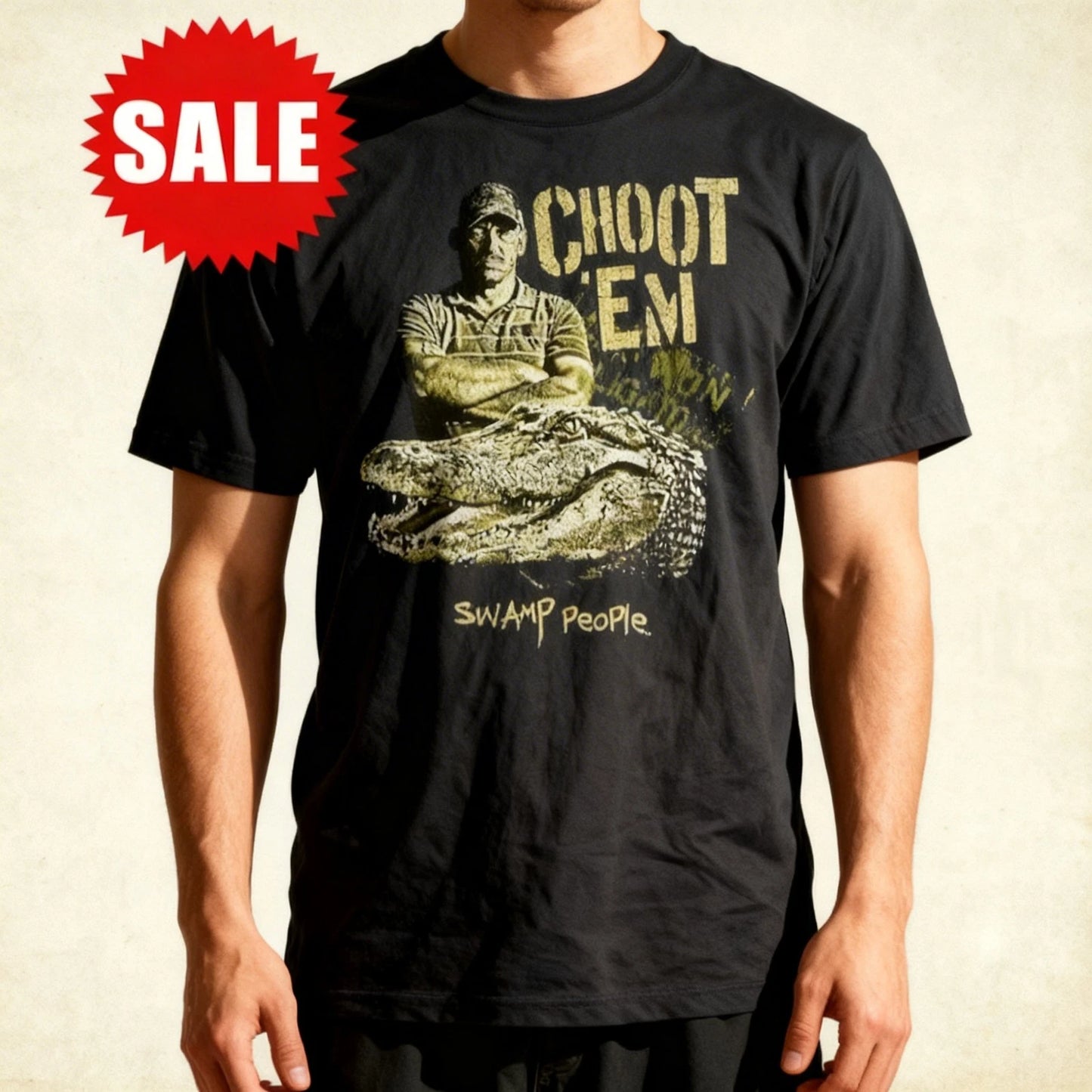 Choot Em Swamp People T-shirt