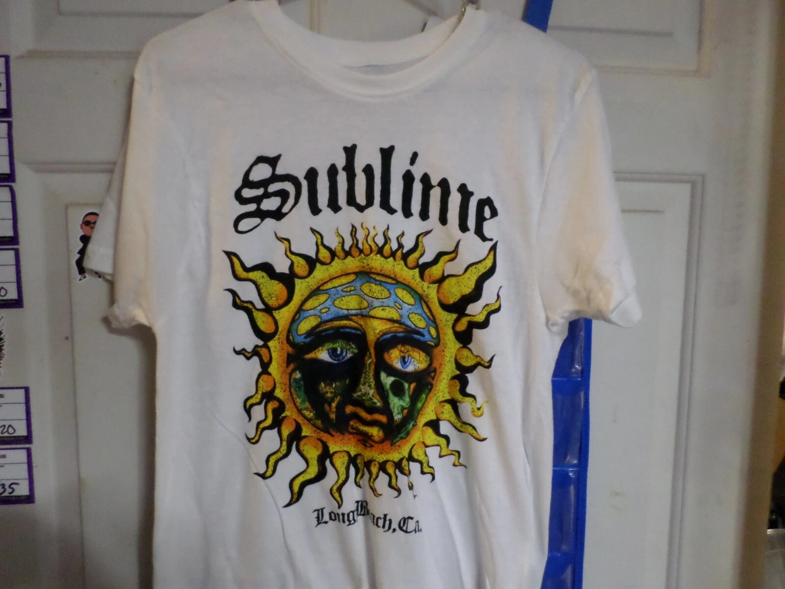 Sublime  Mushroom Sun Logo Mens XS Short Sleeve Graphic T Shirt super soft