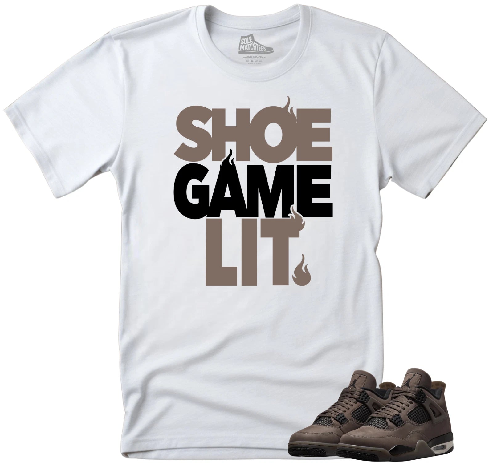 Shirt To Match Jordan 4 Cave Stone Unisex Tee SHOE GAME Shirt For Sneaker Tee