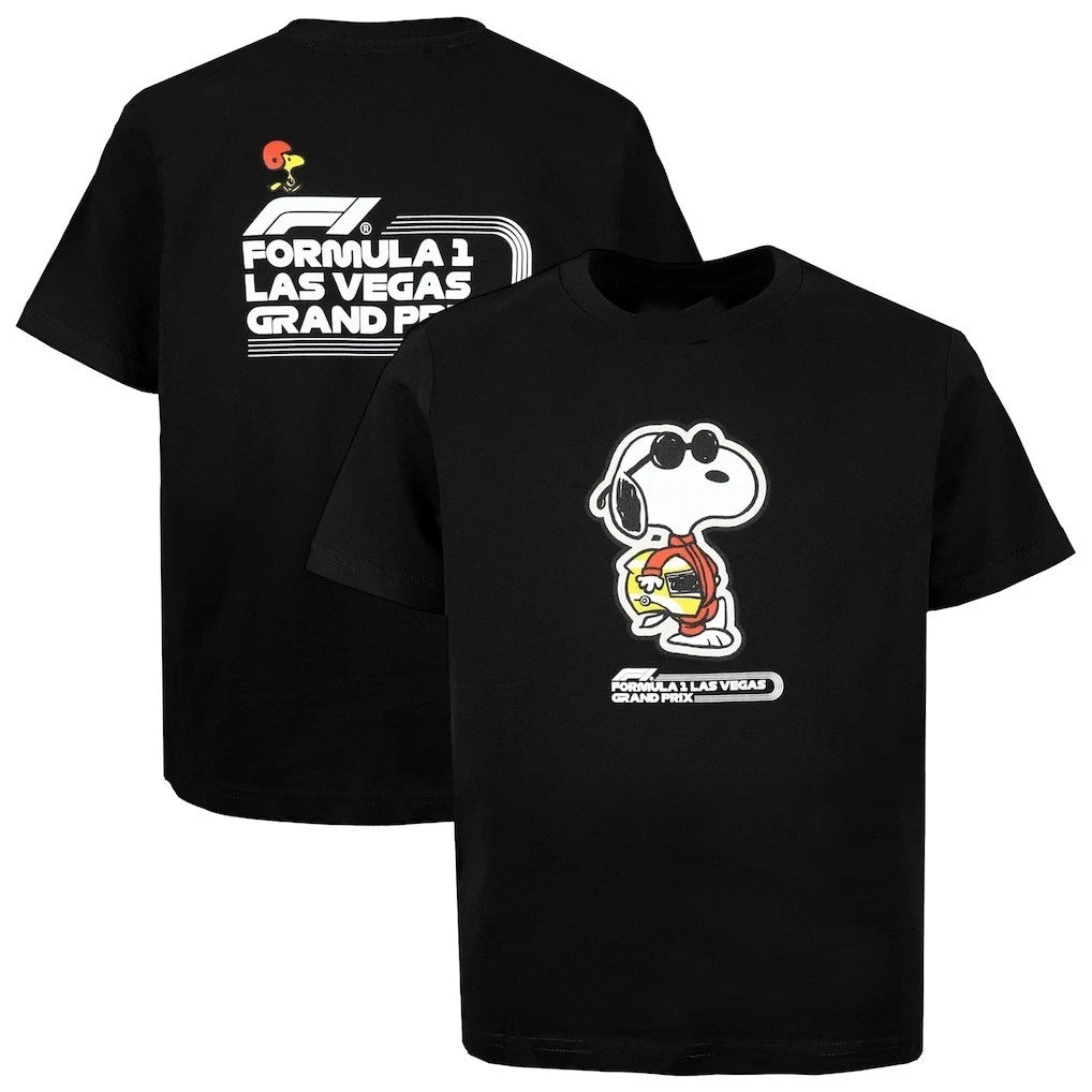 Snoopy F1 x Peanut Las Vegas Grand Prix Joe T-Shirt Unisex S-5Xl