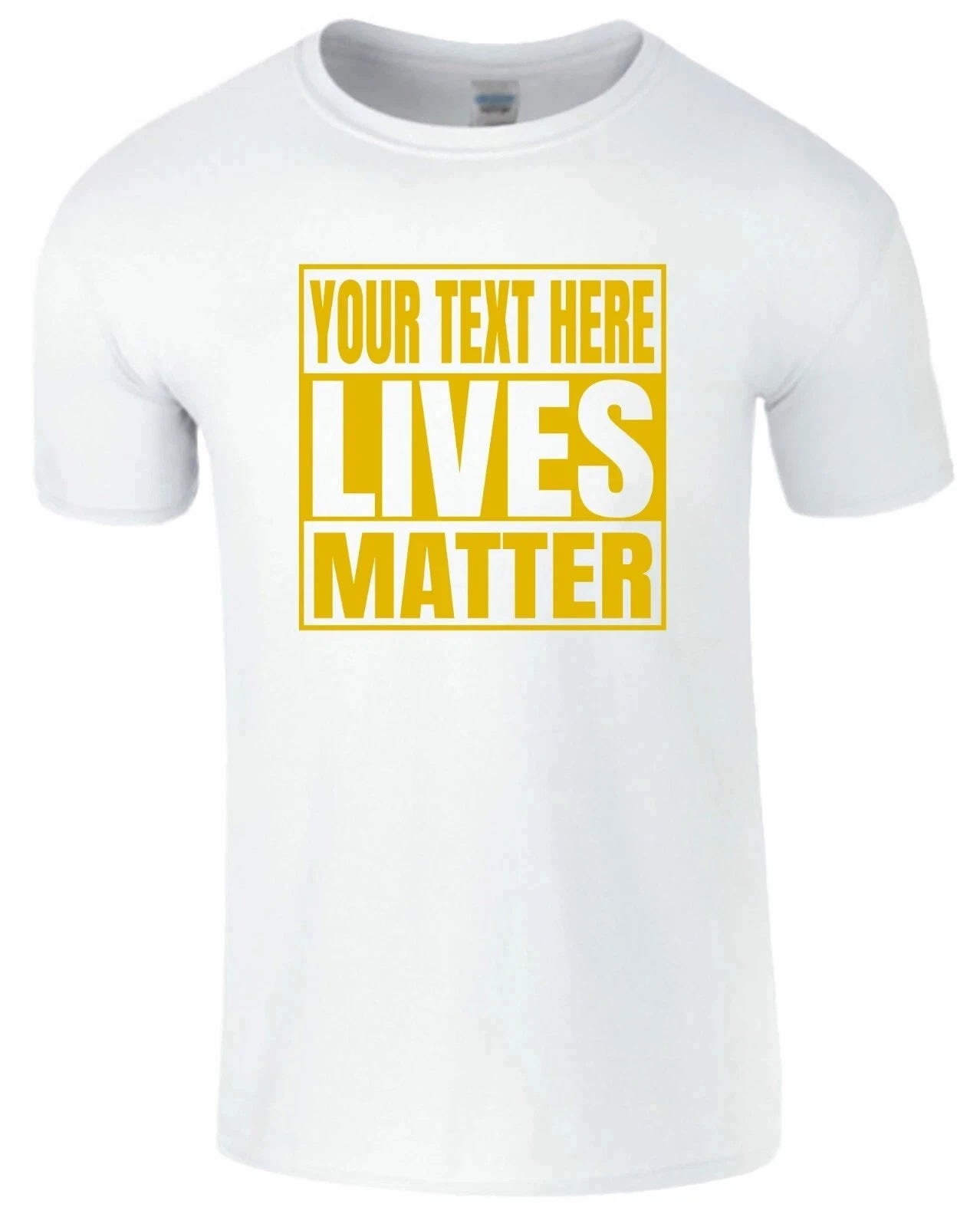 Personalized/Custom Lives Matter Custom Your Text Name Funny Sarcastic.