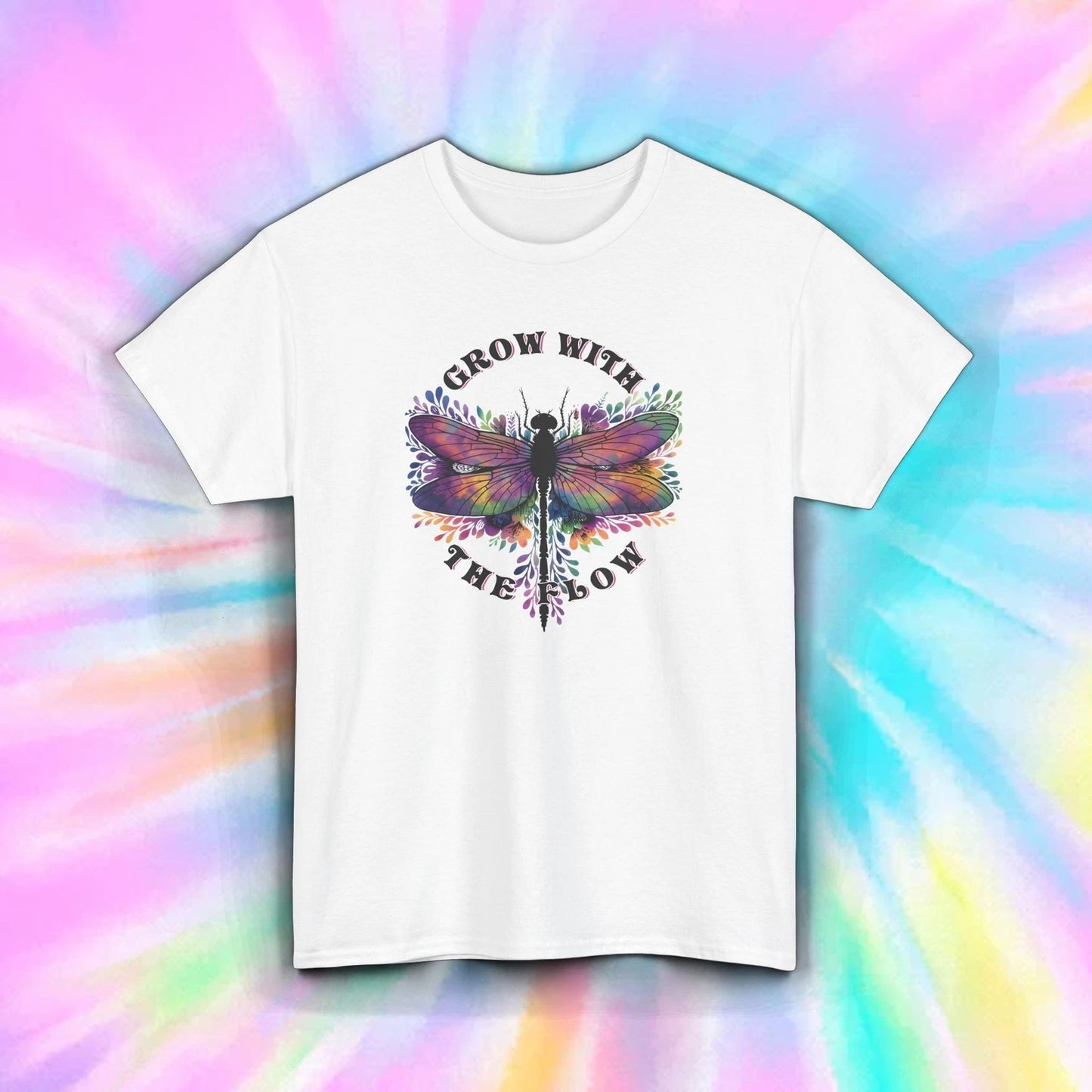 Happy Soul Dragonfly Shirt Boho Nature Insect Lover Graphic Tee Gift S-5XL