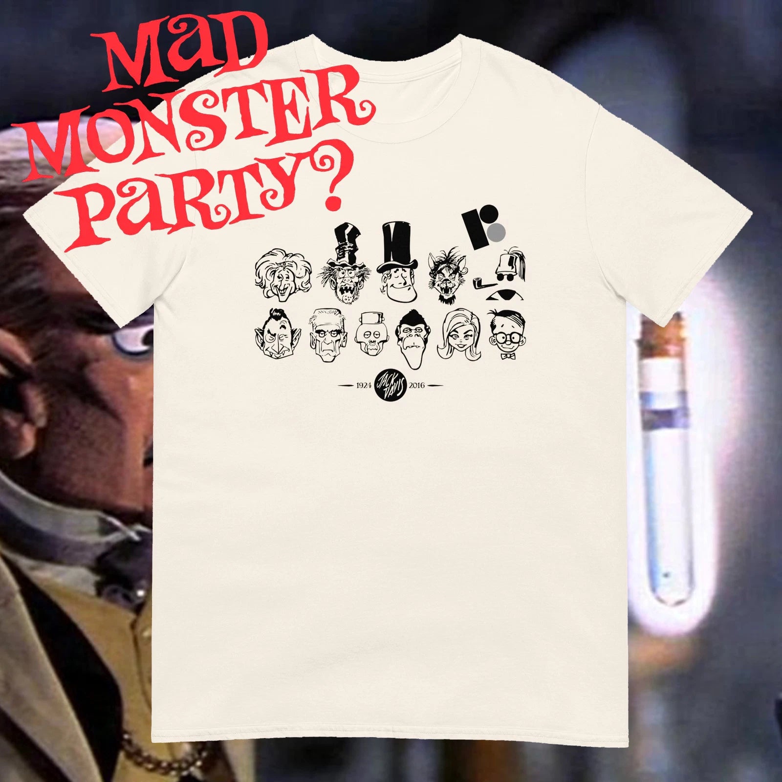 RANKIN BASS - Mad Monster Party Short-Sleeve T-Shirt Vintage Cool