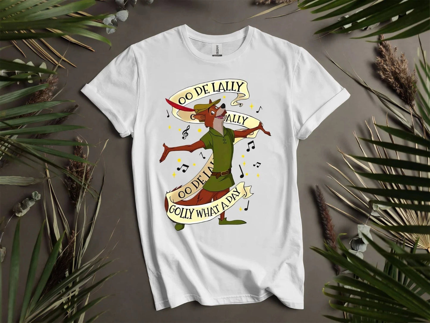 Disney Funny Robin Hood Oo De T-shirt T shirt Men Women Unisex Tshirt K205