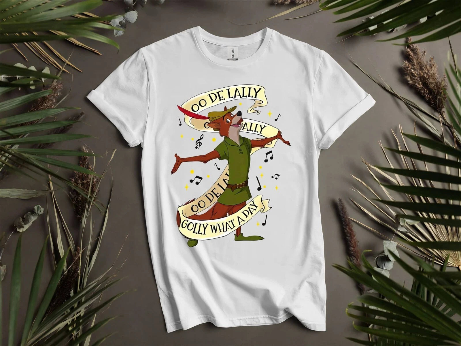 Disney Funny Robin Hood Oo De T-shirt T shirt Men Women Unisex Tshirt K205
