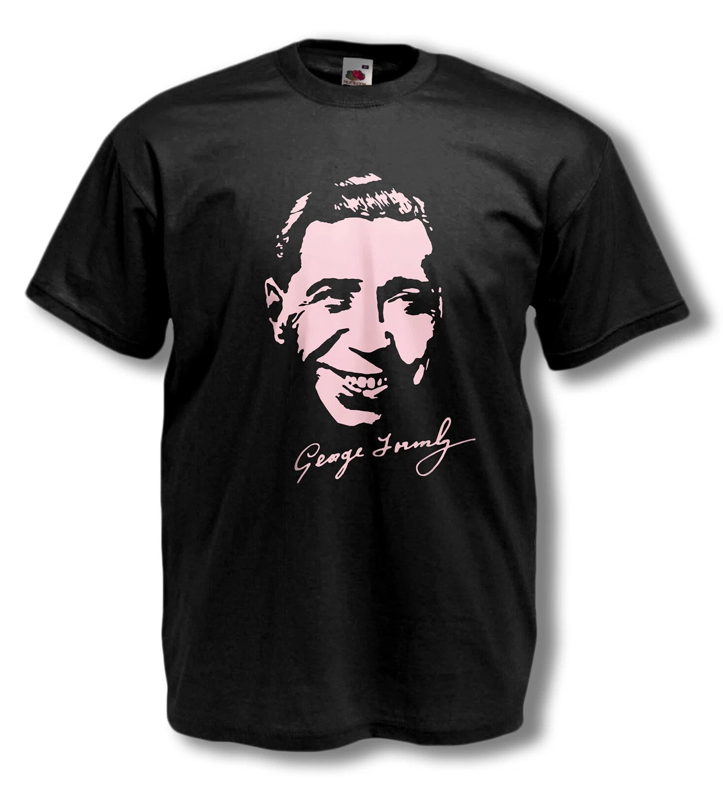 GEORGE FORMBY T-SHIRT - THE UKULELE MAN / Silver Screen Legend - Mens S to 5XL