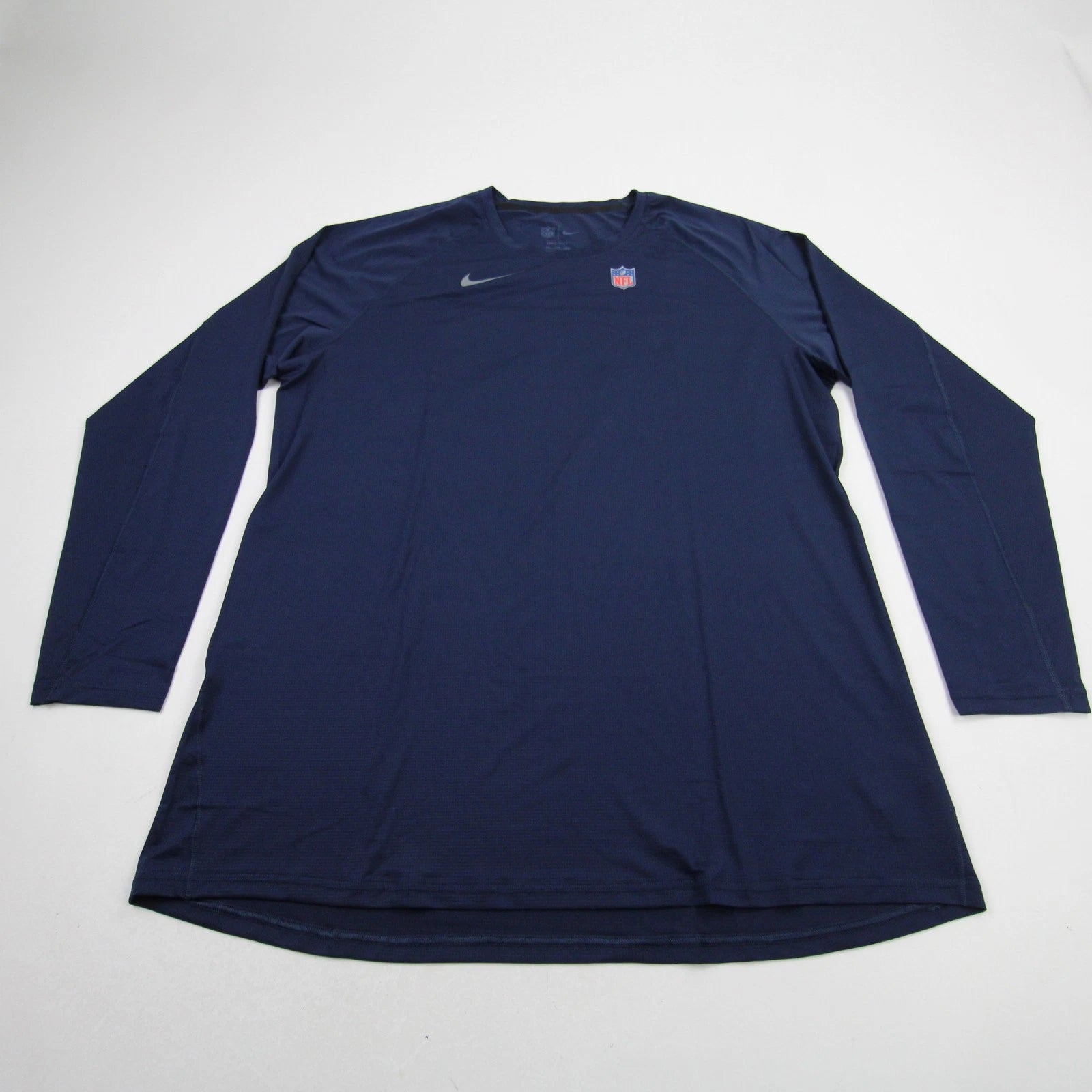 Nike NFL On Field Dri-Fit Long Sleeve Shirt Men's Navy Used XXL